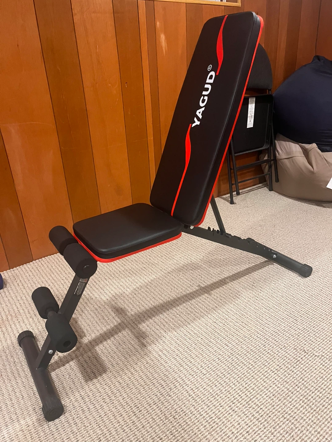 YAGUD Adjustable Weight Bench