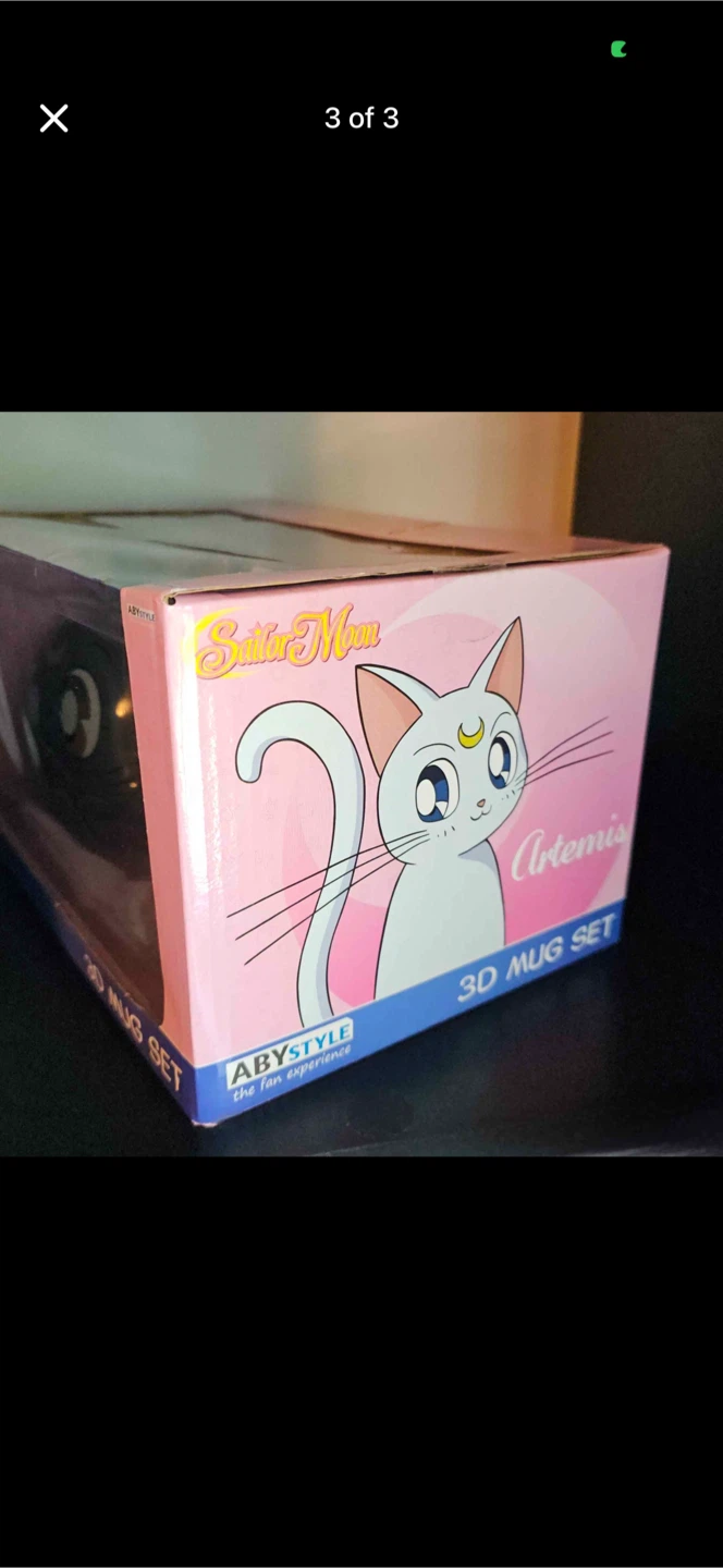 Collectible Sailor Moon mugs - Brand New in Box Luna & Artemis - photo 2