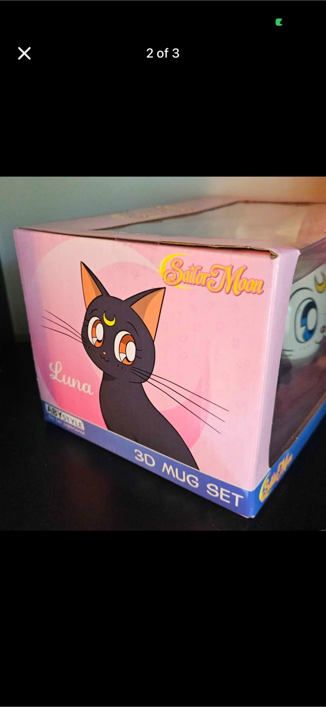 Collectible Sailor Moon mugs - Brand New in Box Luna & Artemis - photo 3