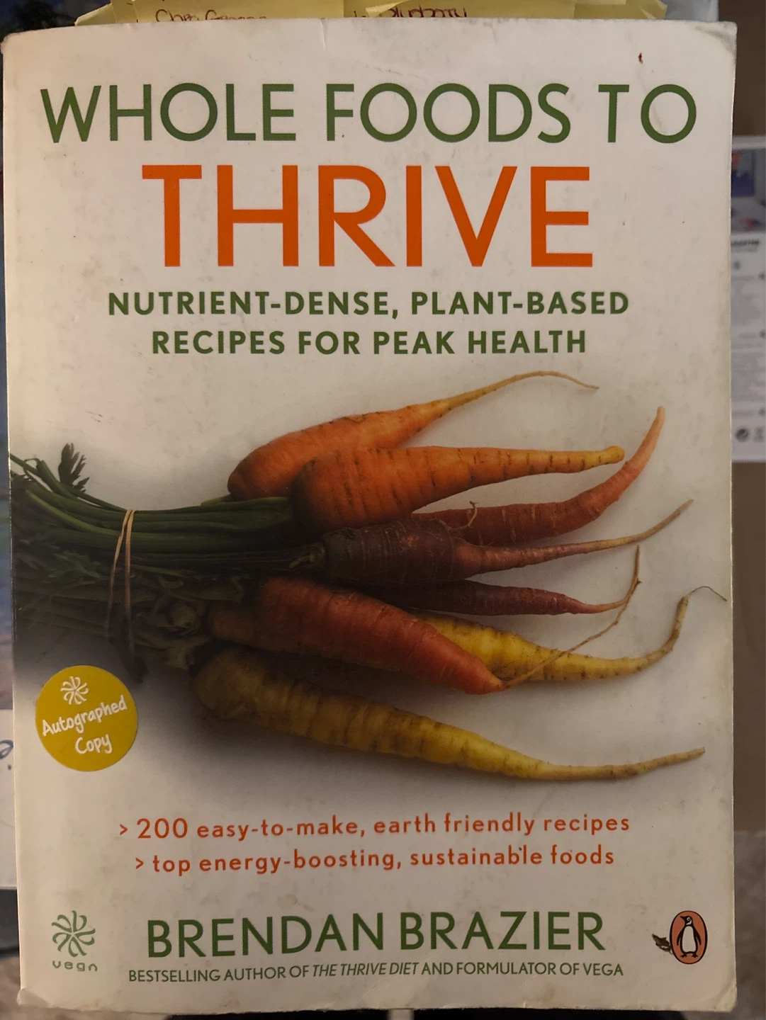 Whole Foods to Thrive Cookbook