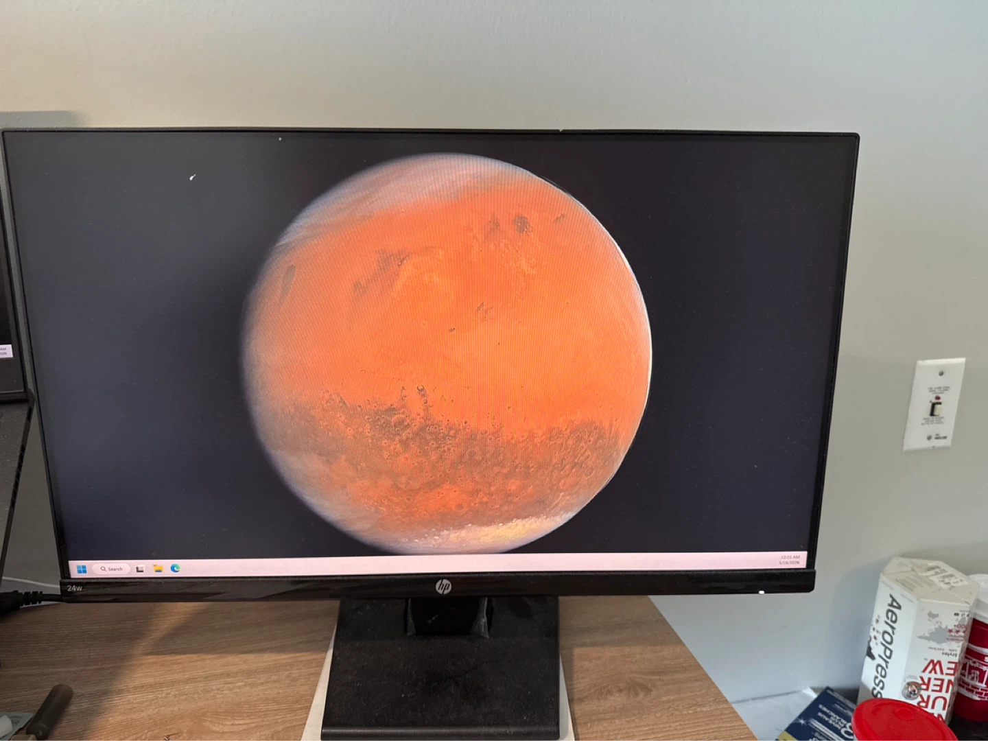 HP 24w Monitor 1920x1080p