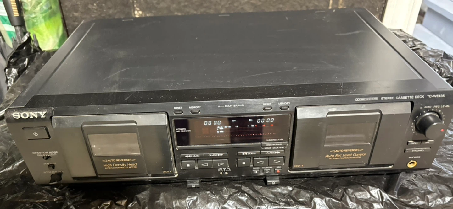 Sony TC-WE435 Stereo Cassette Deck