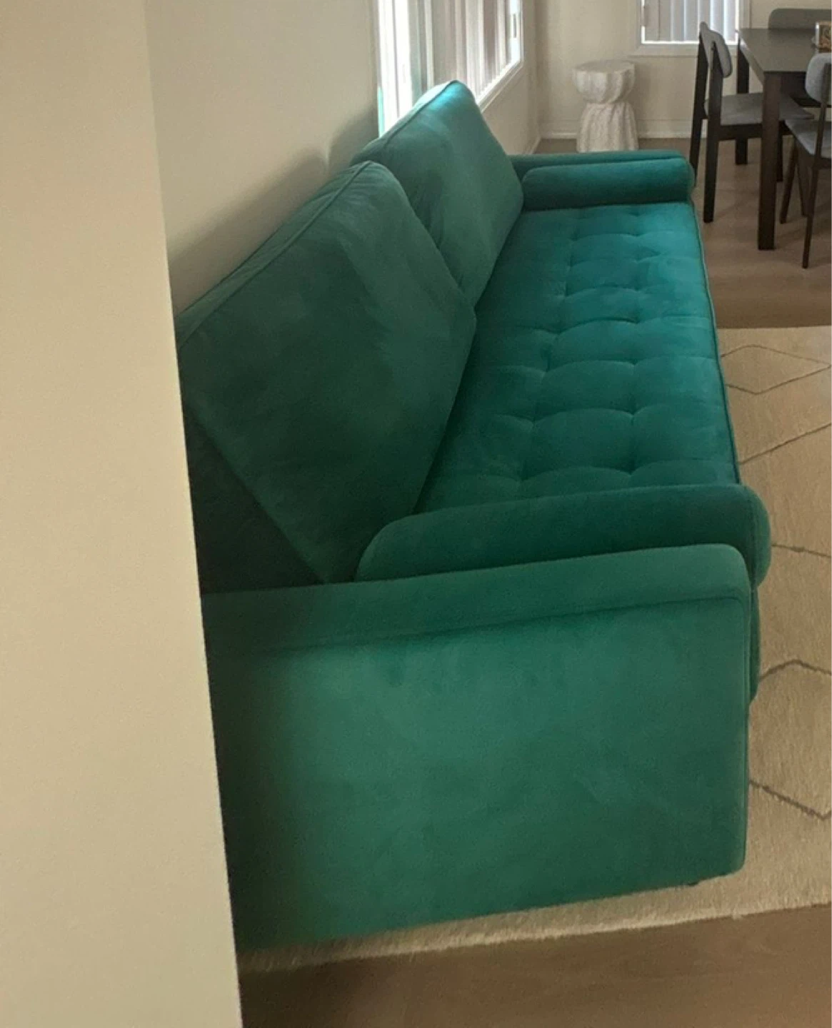 Green Sofa Couch - photo 2
