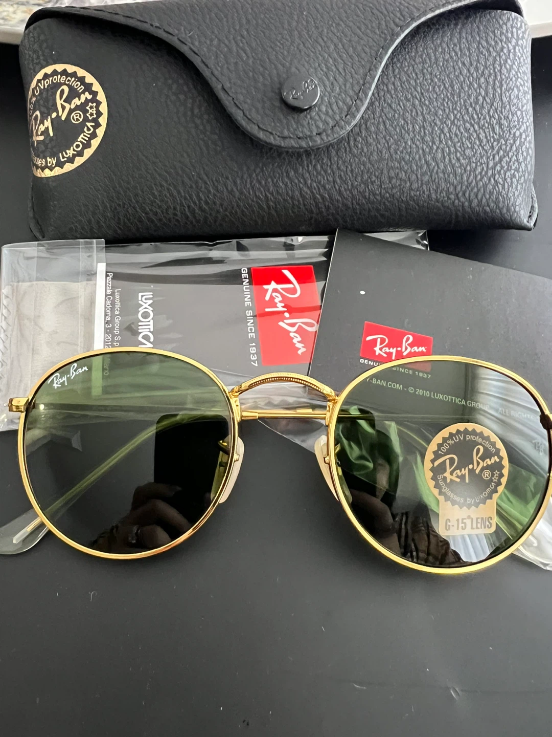 Ray-Ban Round Metal Sunglasses