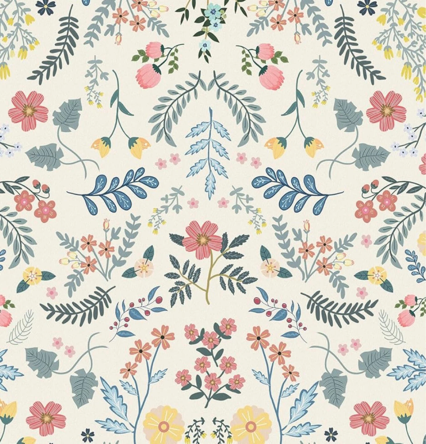 Floral Peel and Stick Wallpaper - 44cm x 300cm