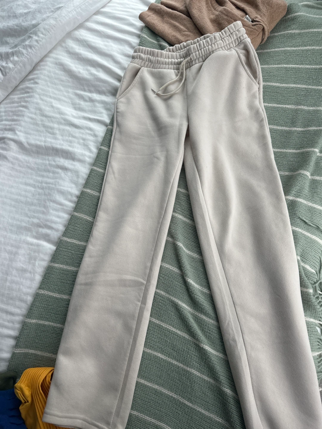 Bundle: Cream Sweatpants, Tan Hoodie & More - photo 3