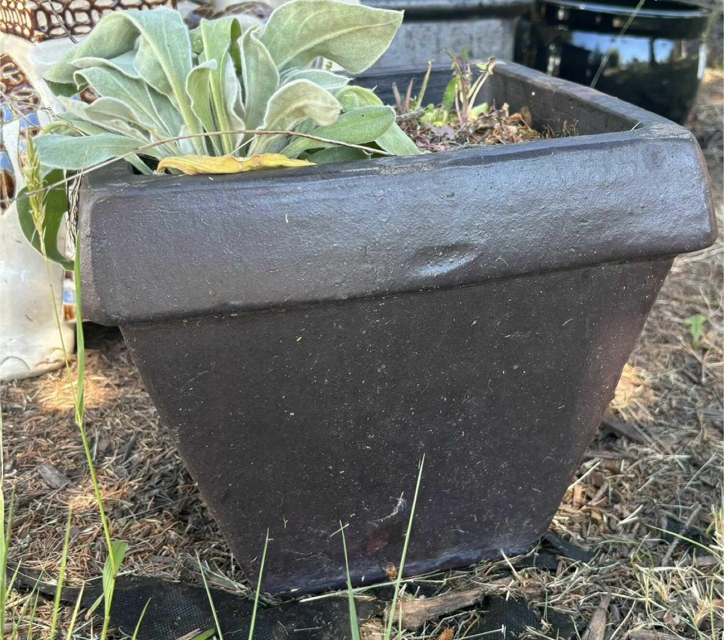 flowerpot  12 “tall by 12 “diameter