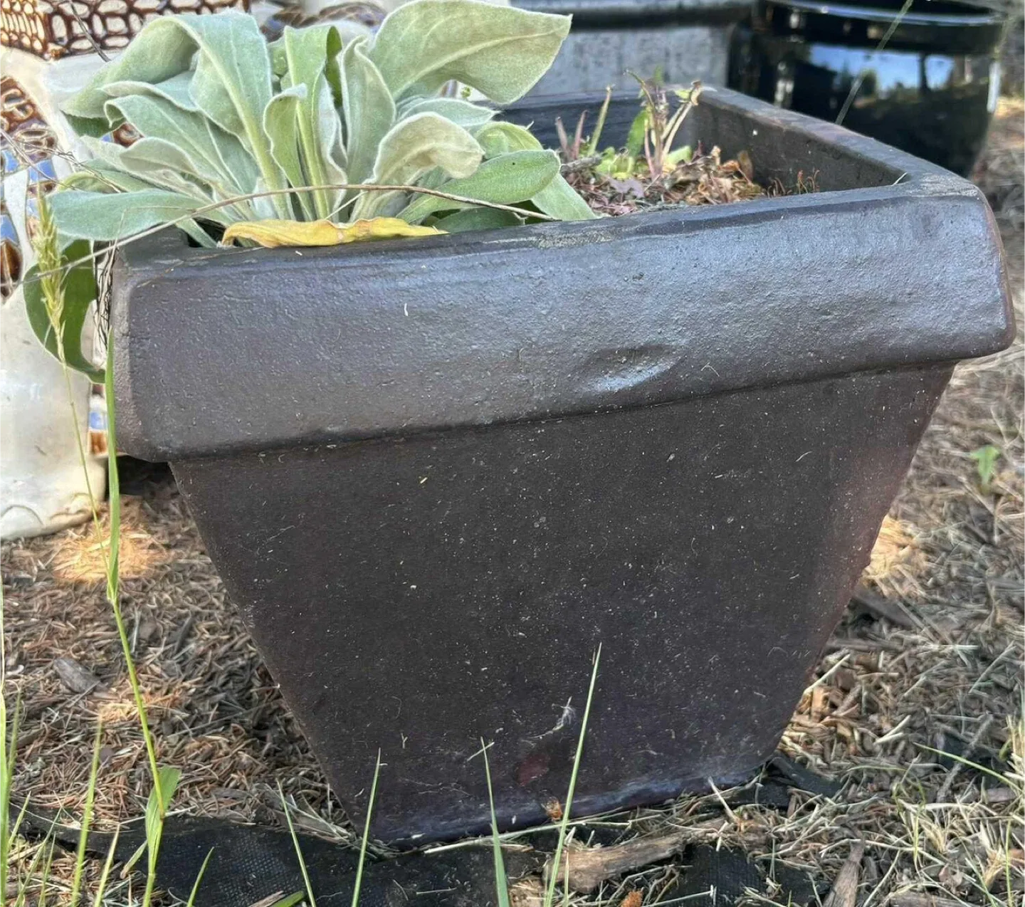 flowerpot  12 “tall by 12 “diameter