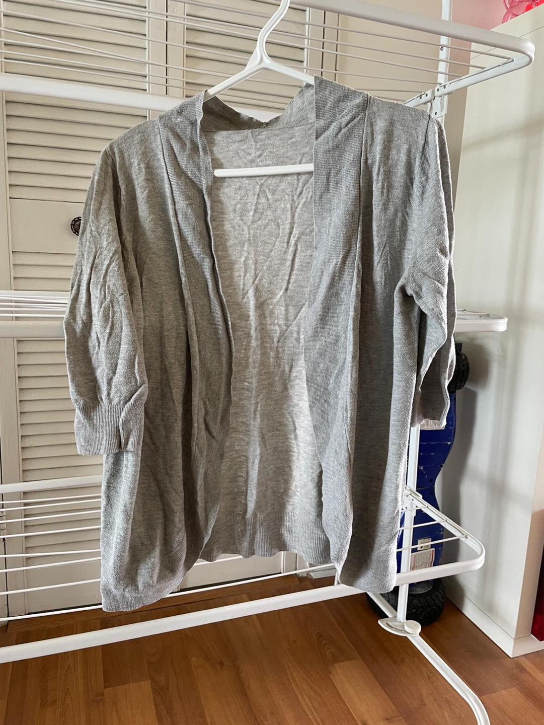 Grey lightweight cardigan