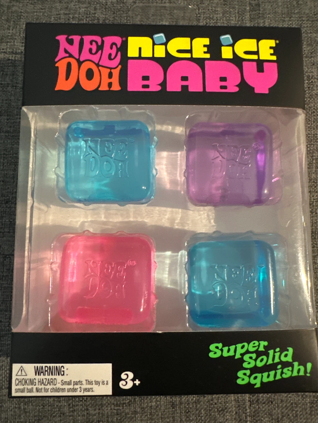 Brand New - NeeDoh Nice Ice Baby - 4 pack