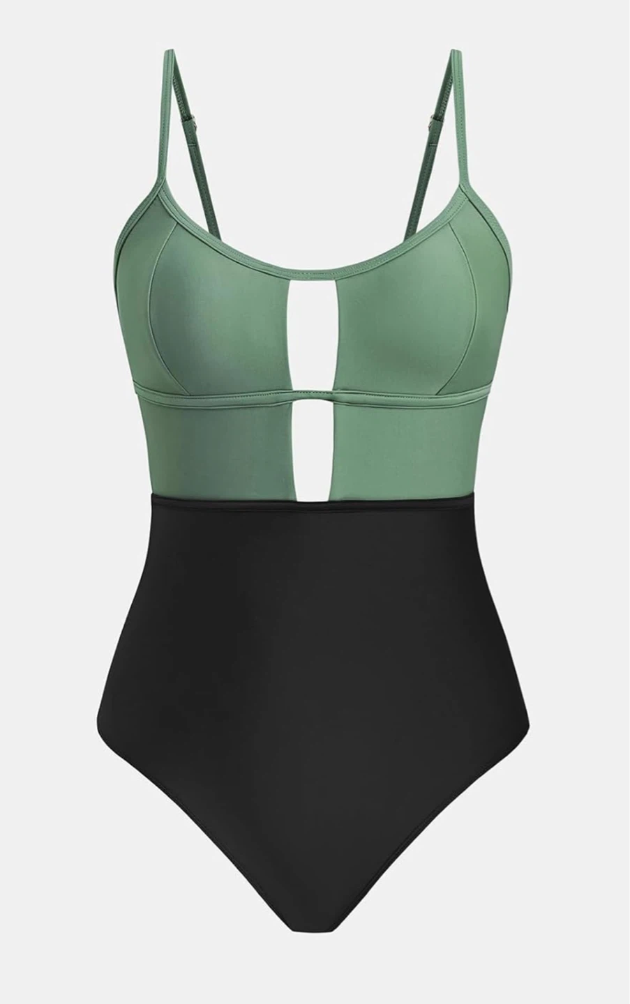 NWT Cupshe Women's High-Waisted One-Piece Swimsuit - photo 5