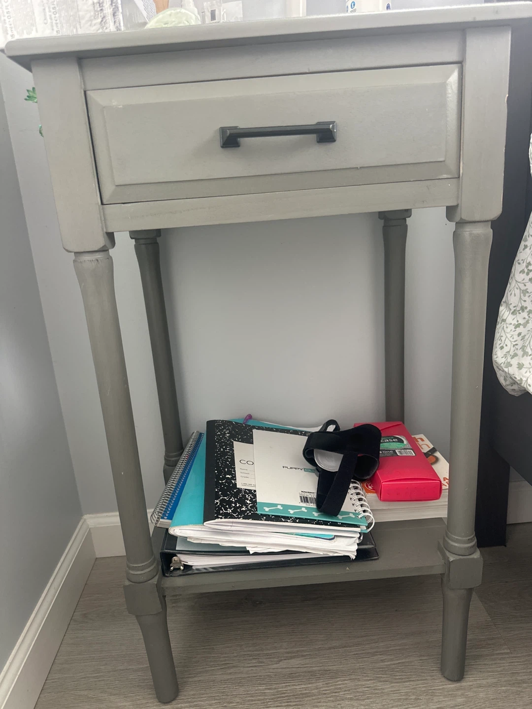 IKEA 2 Gray Accent Night Table