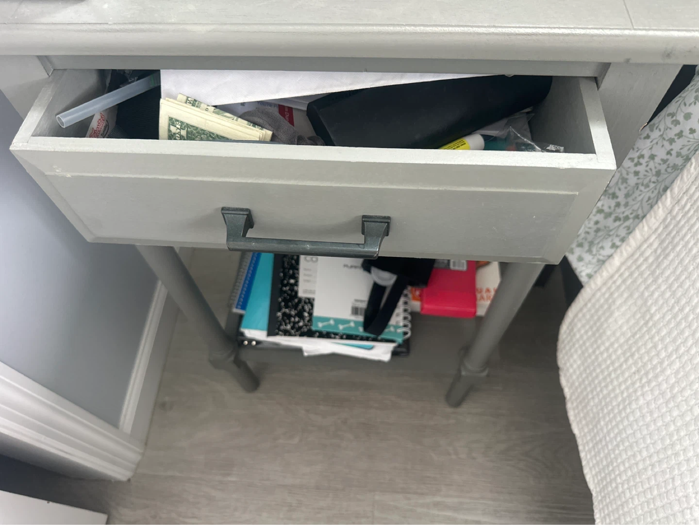 IKEA 2 Gray Accent Night Table - photo 2