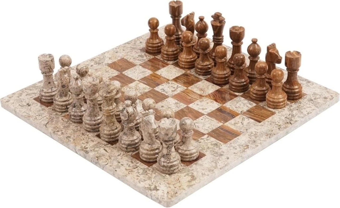 Radical Natural Marble Chess Set - photo 3