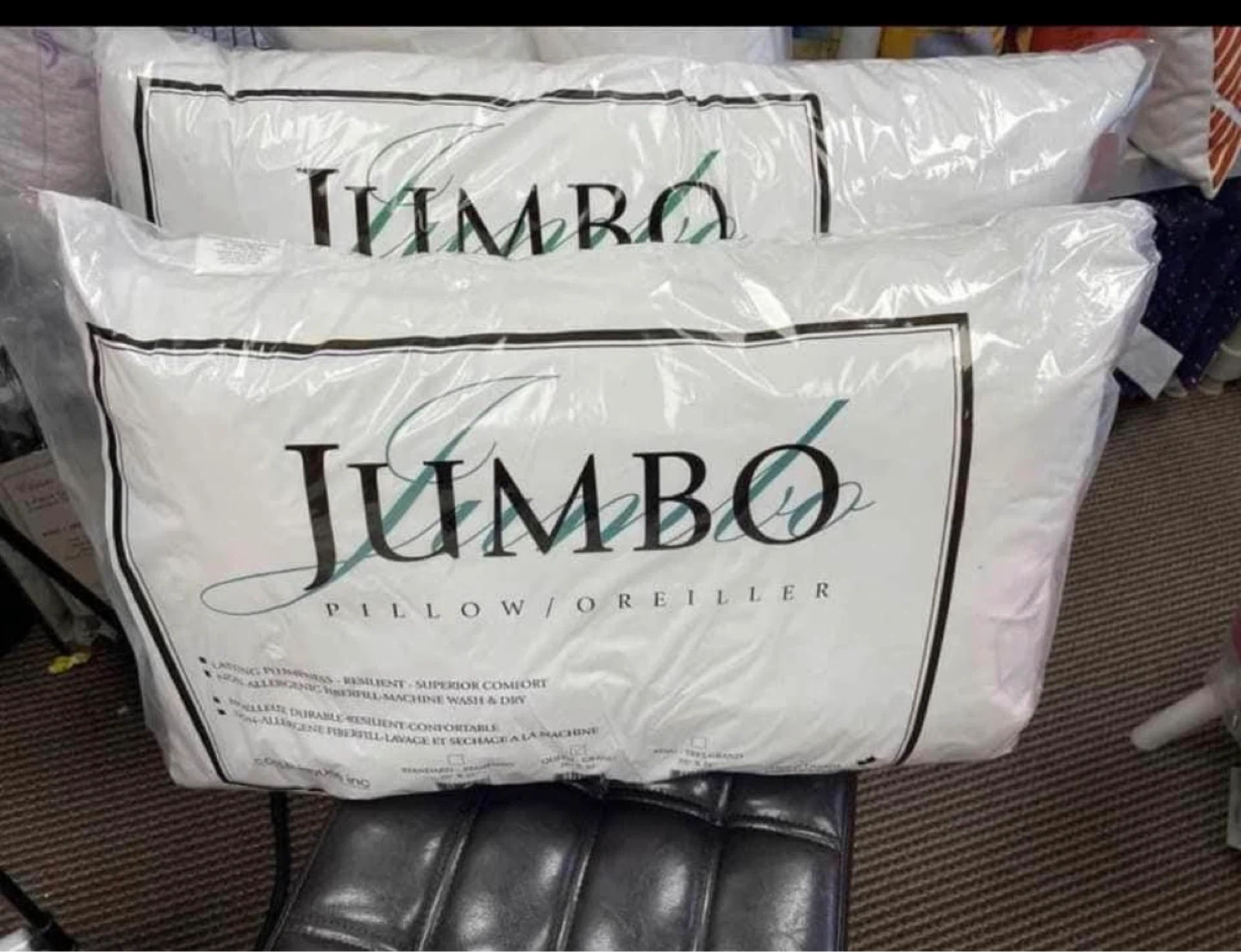 Jumbo Pillows (2 Pack)