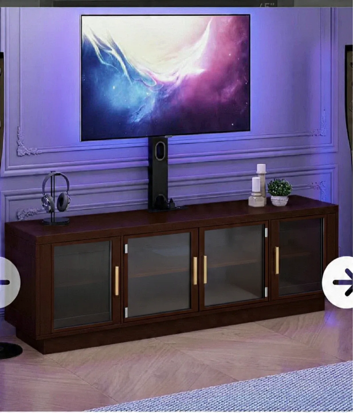 TV Stand Cabinet with Mount
