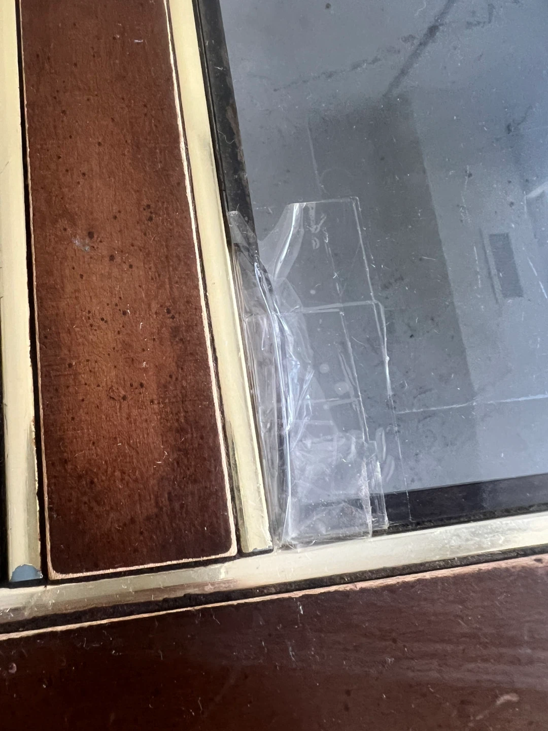 Wooden Coffee Table with Glass Top - photo 4