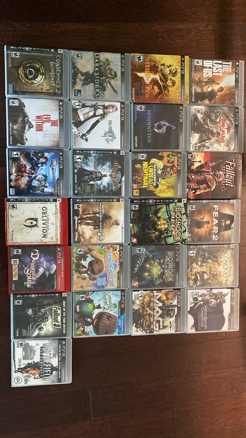 PlayStation 3 Games Bundle