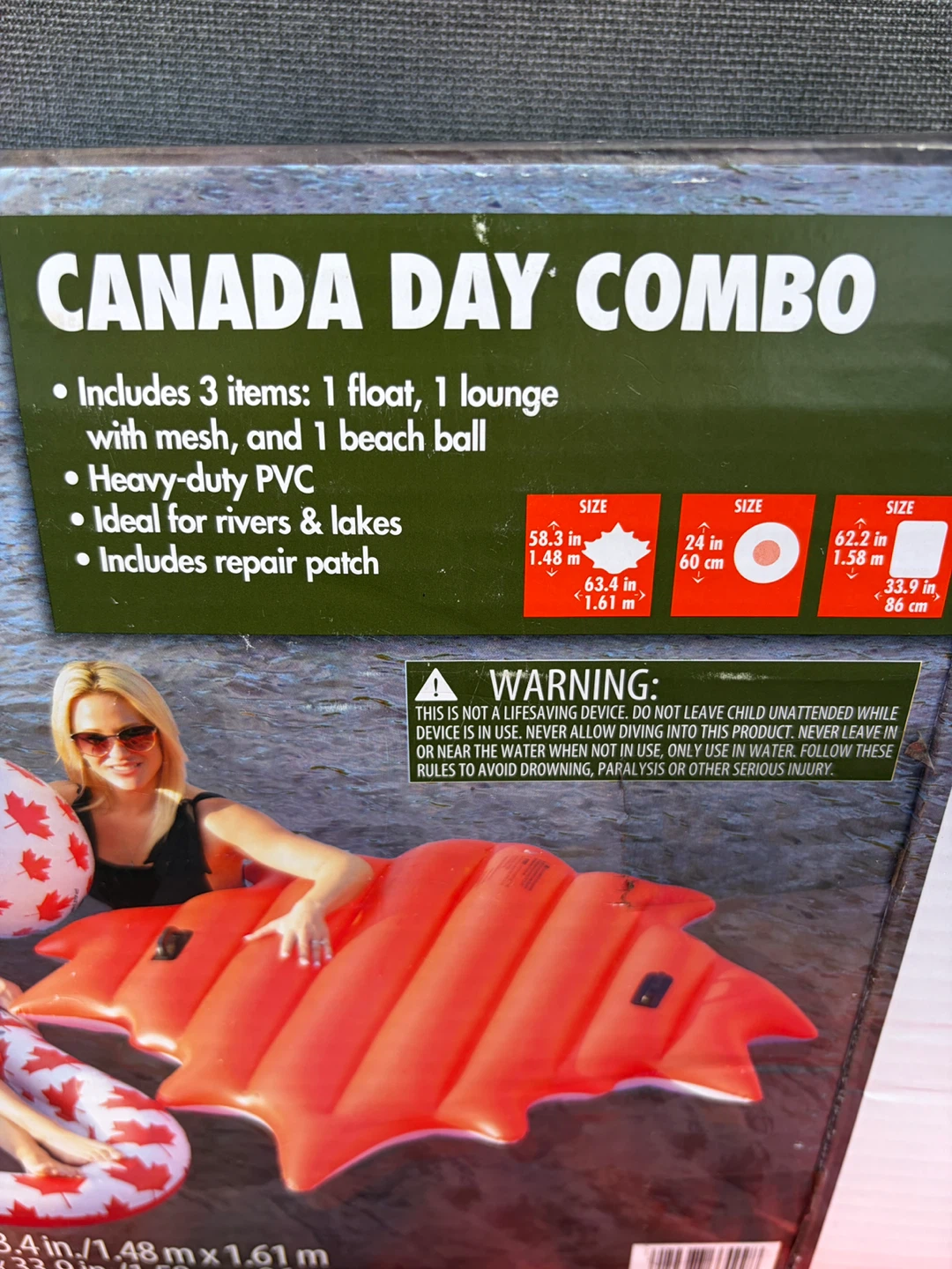 Ozark Trail Canada Day Combo Inflatable Set