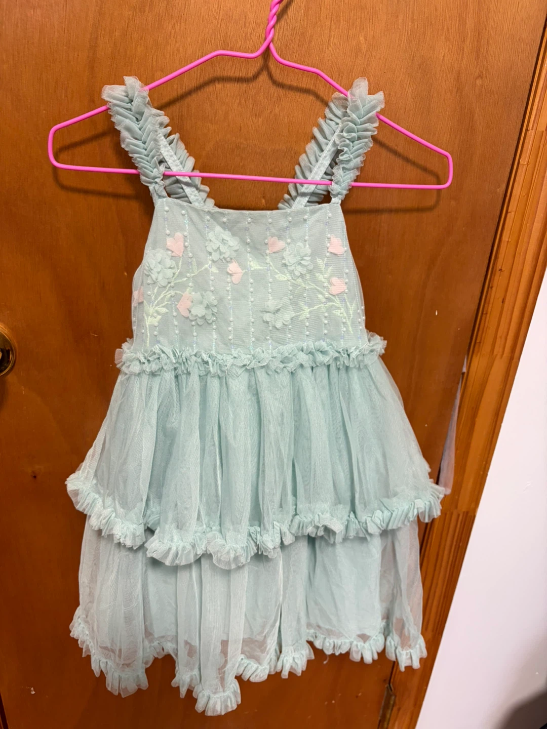 Shabby Chic Baby Girl Tulle Dress