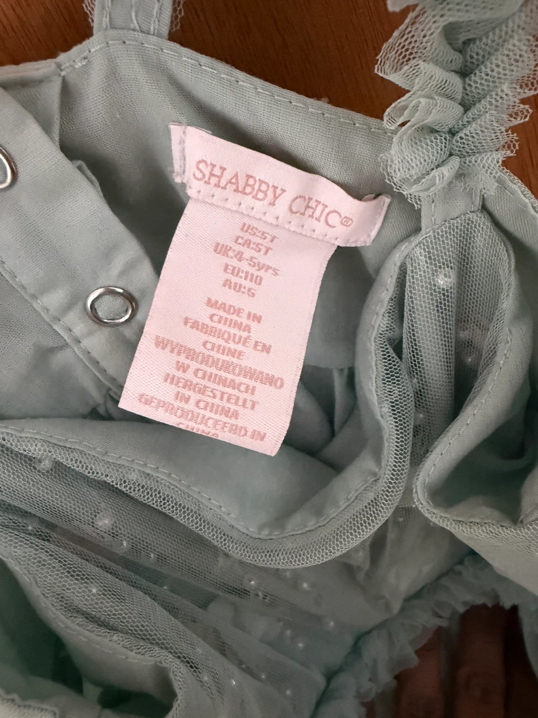 Shabby Chic Baby Girl Tulle Dress - photo 3