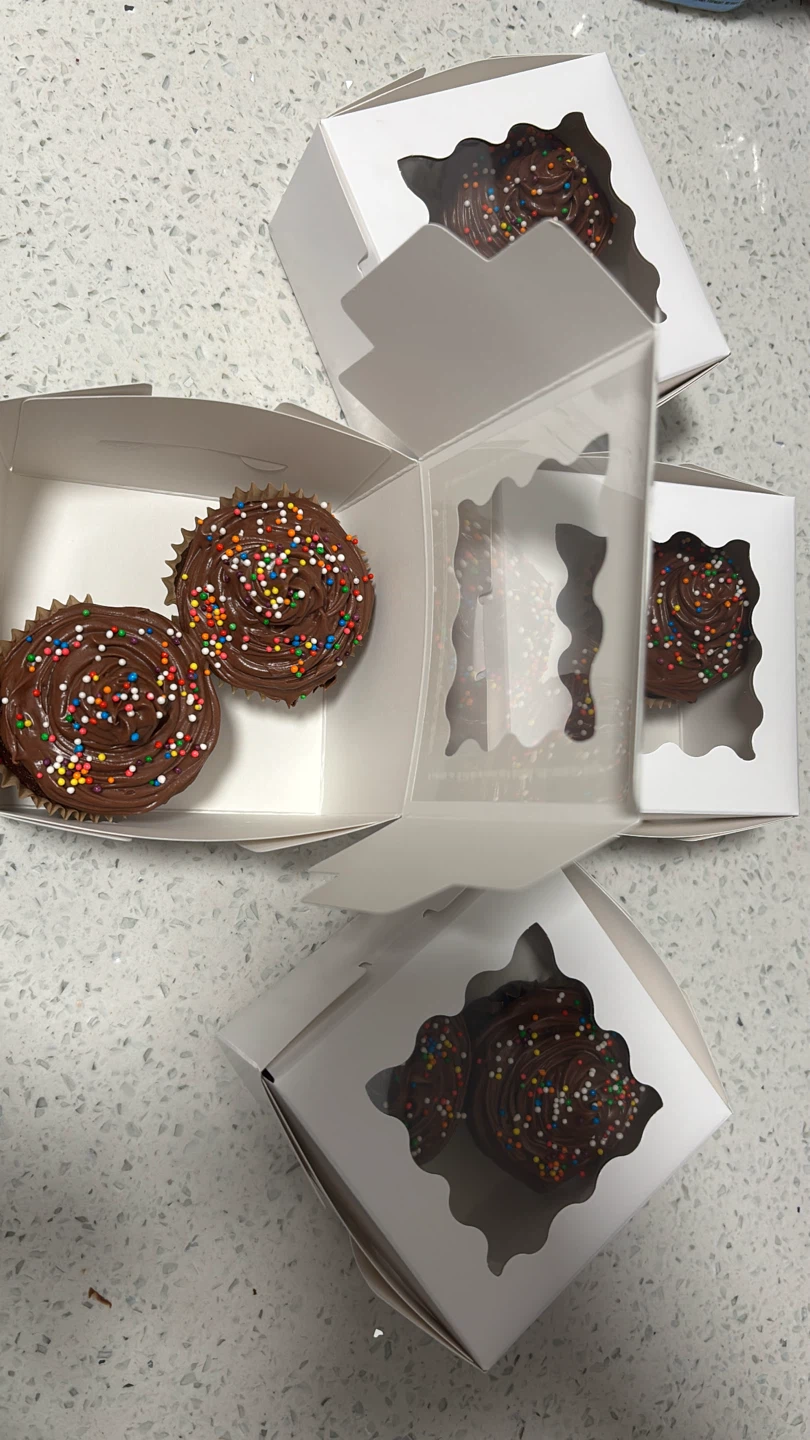 Homemade Chocolate Cupcakes with Sprinkles - photo 2
