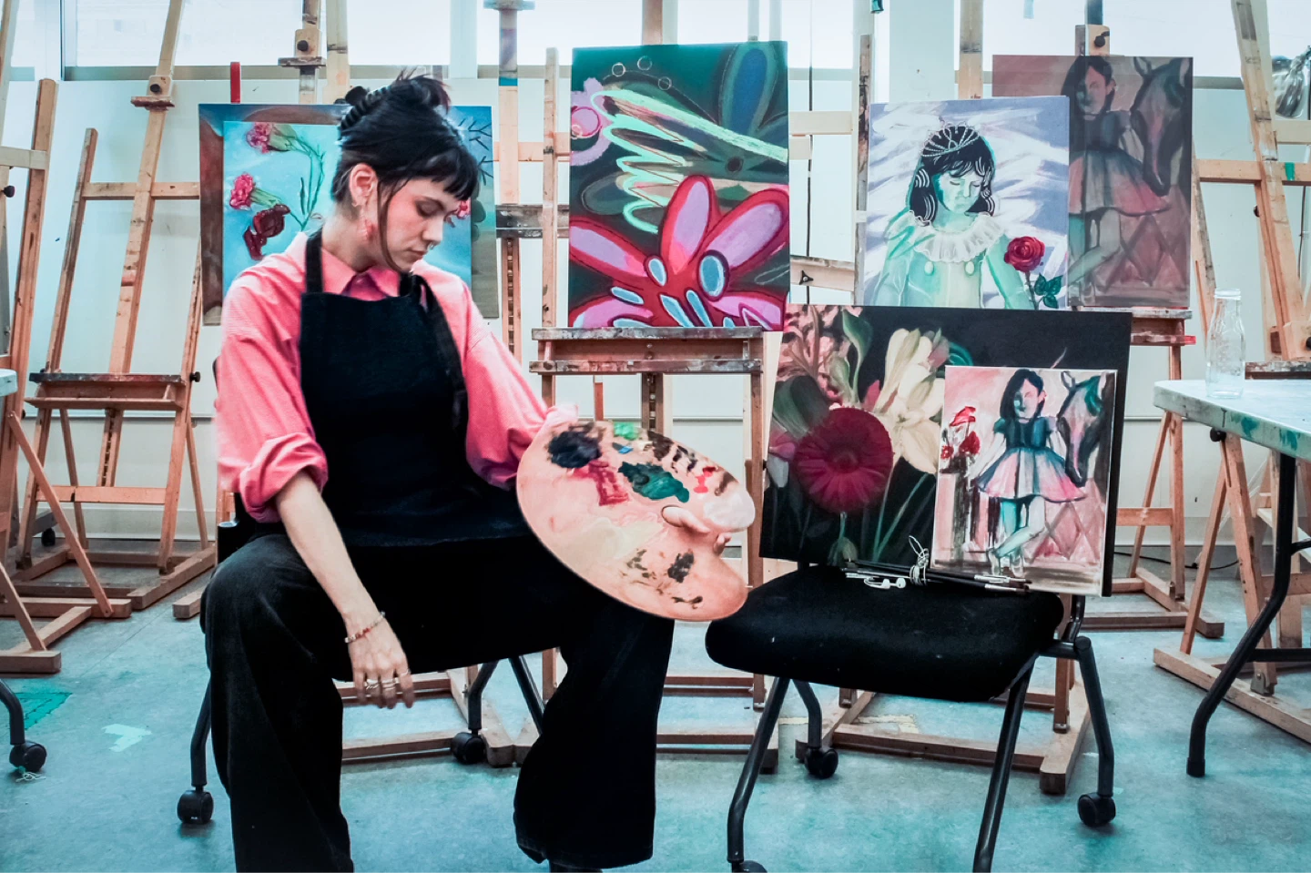 FREE INDOOR MURAL PAINTING BY EMERGING ARTIST