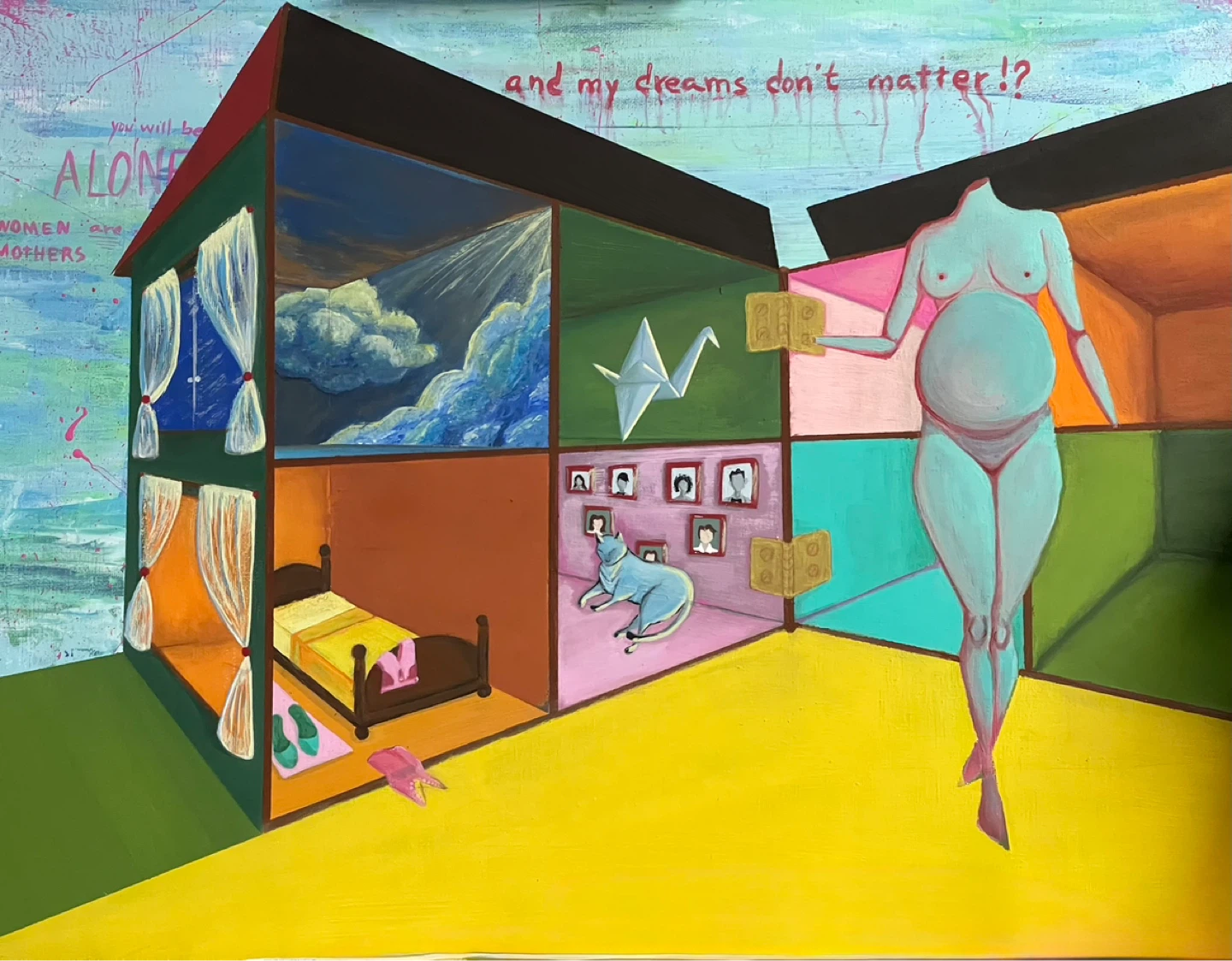 FREE INDOOR MURAL PAINTING BY EMERGING ARTIST - photo 5