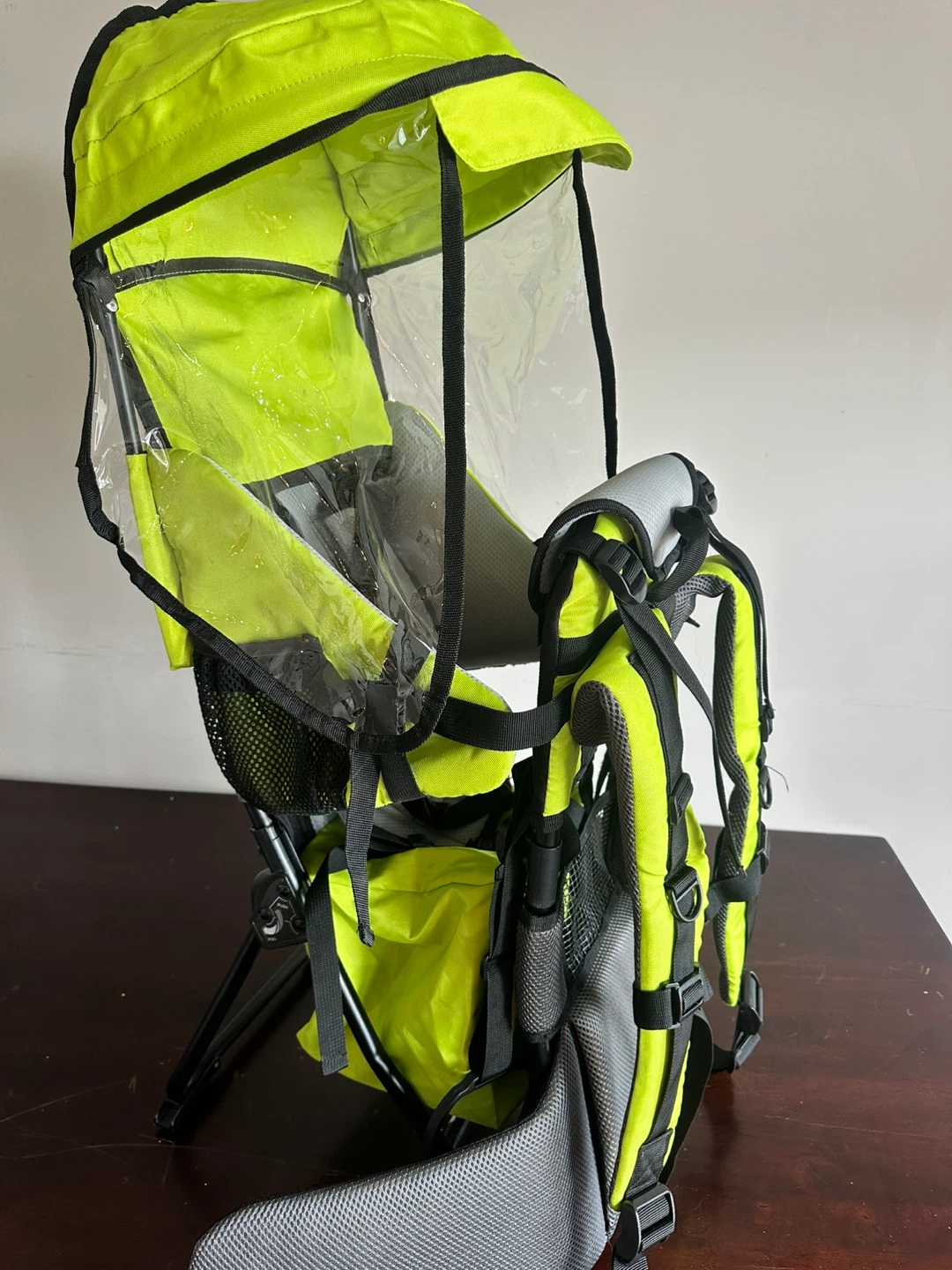 Besrey Child Hiking Backpack Carrier - Bright Green - photo 2