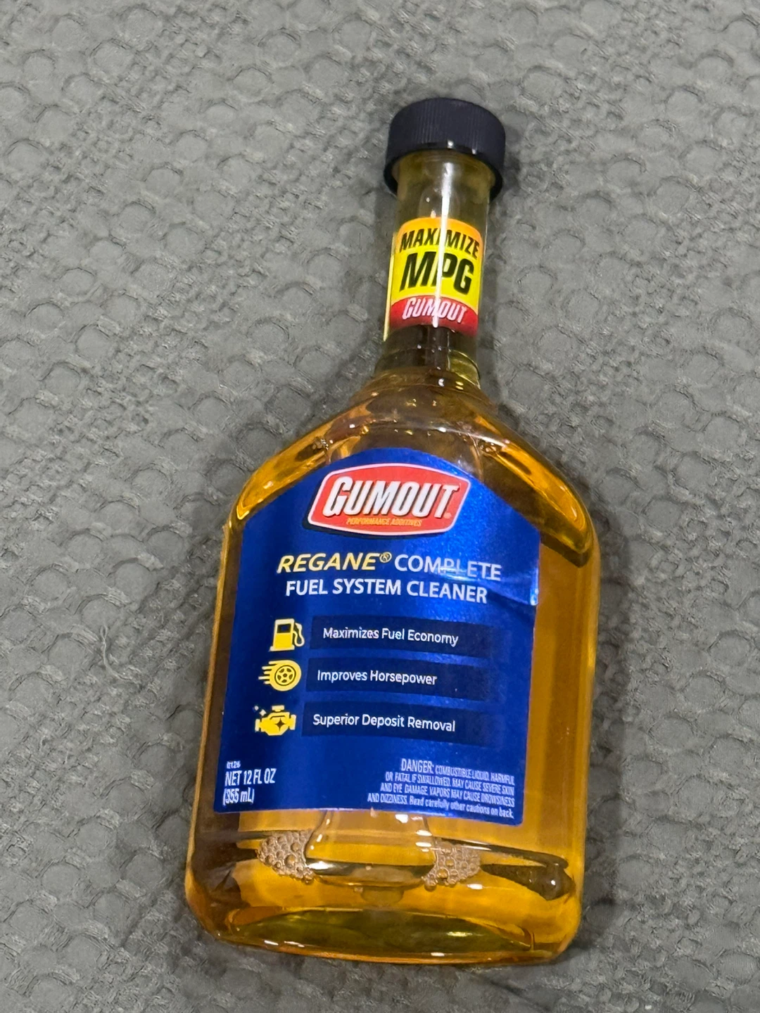 Gumout Regane Complete Fuel System Cleaner 12 fl oz