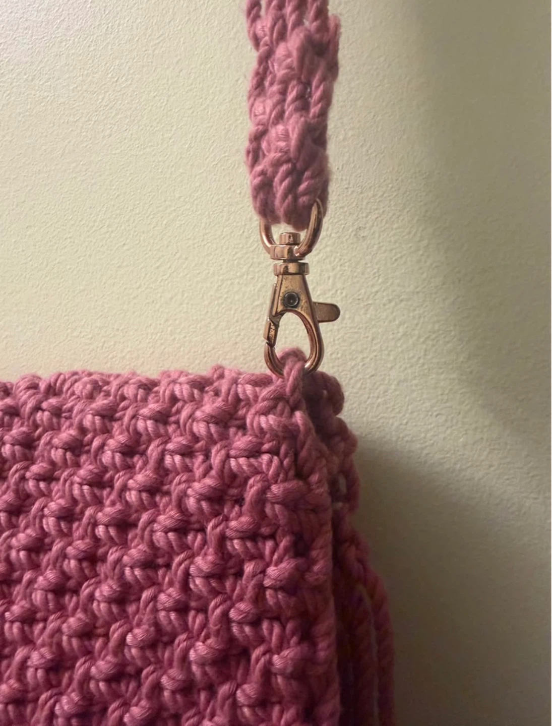 Handmade Crochet Boho Crossbody  Purse - photo 3