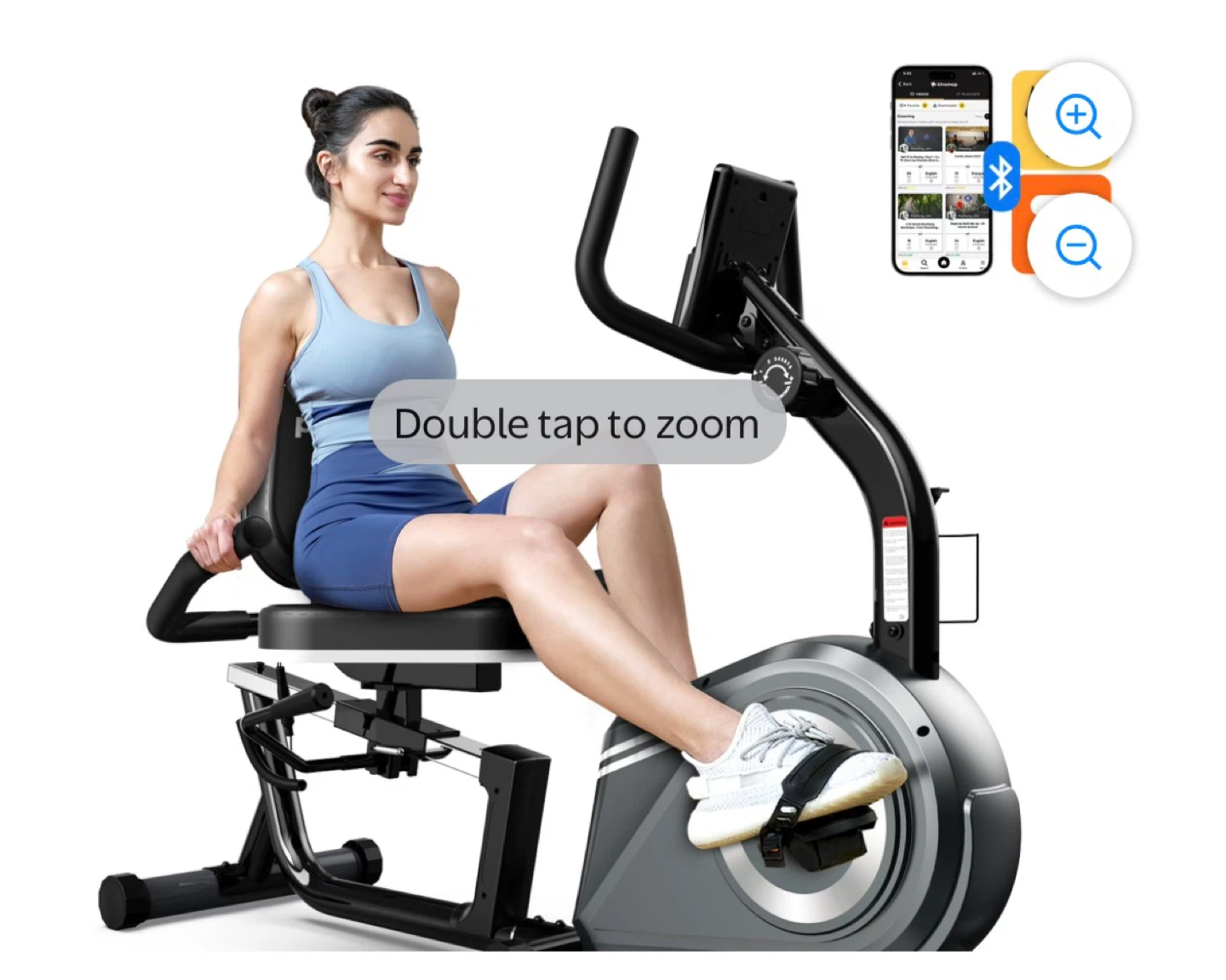 Pooboo Recumbent Exercise Bike W258