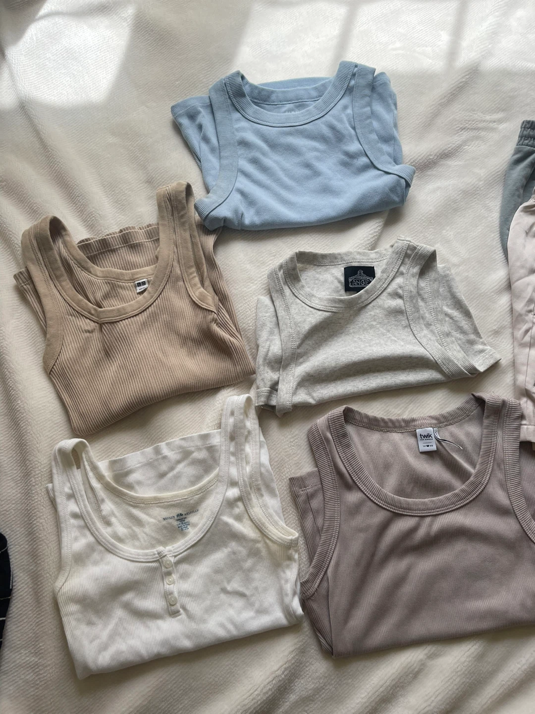 Bundle of 5 Tank Tops - Assorted Colours