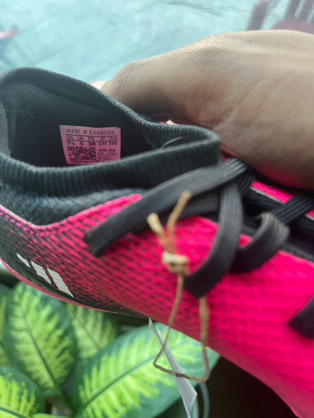 Adidas X Speedportal.3 FG Soccer Cleats Pink Size 5.5 Kids