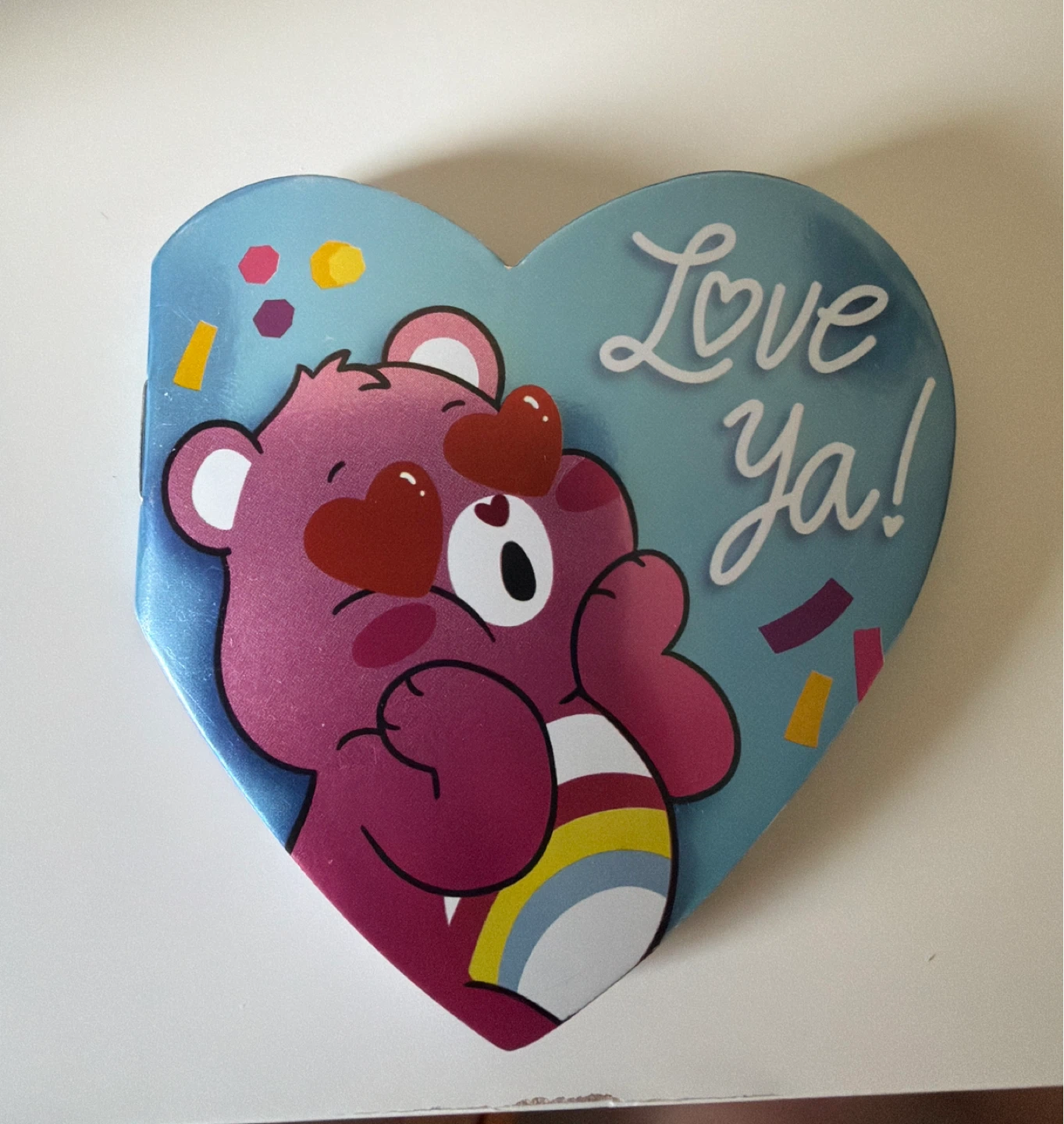 Care Bears "Love Ya!" Heart-Shaped Notepad