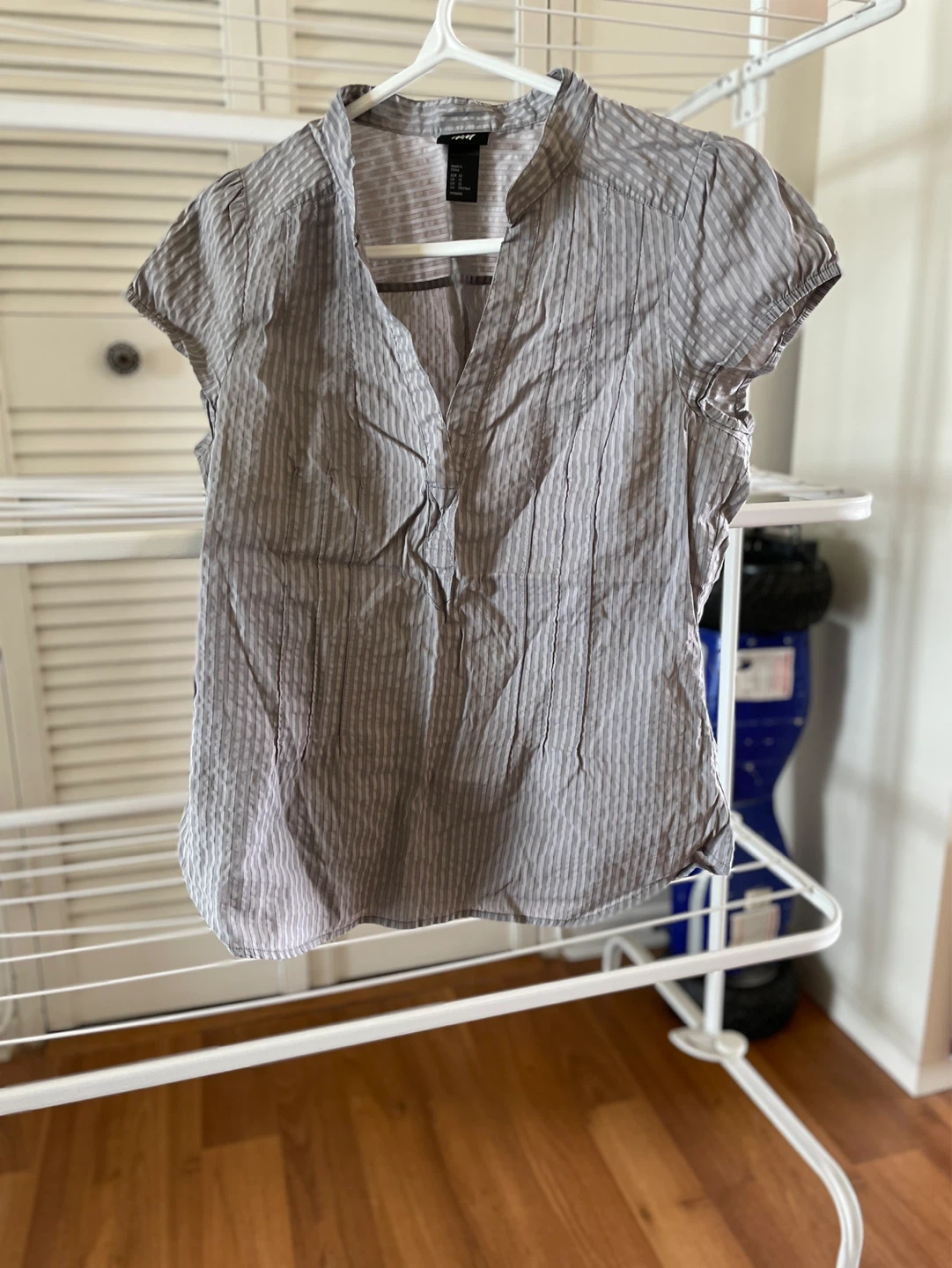 H&M Striped Blouse