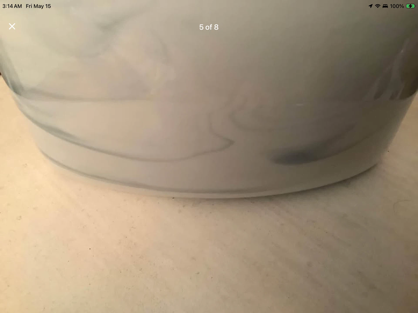 Vt Rosenthal Queensbury Marble Pillow Vase 🐞 - photo 5