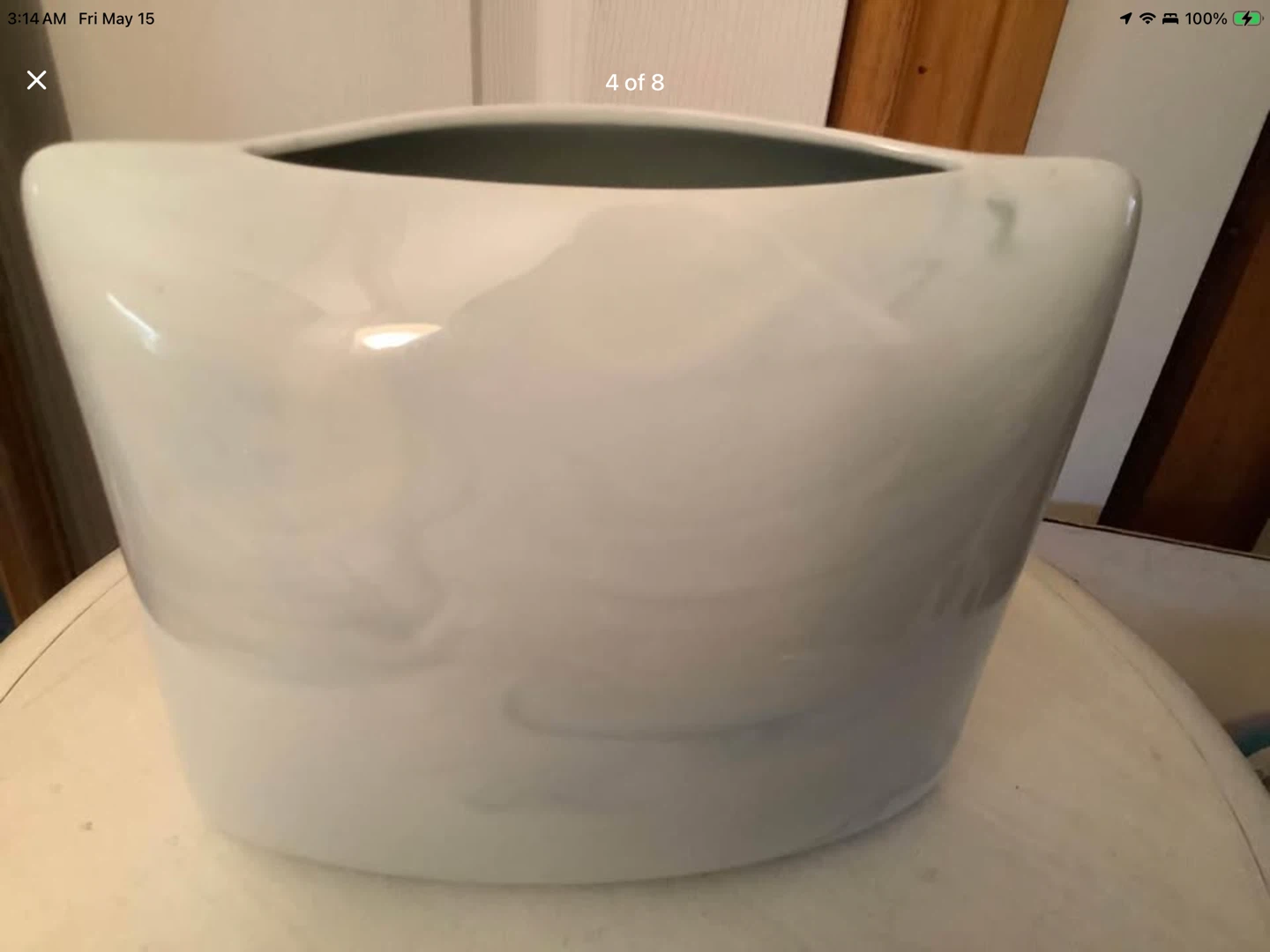 Vt Rosenthal Queensbury Marble Pillow Vase 🐞 - photo 4