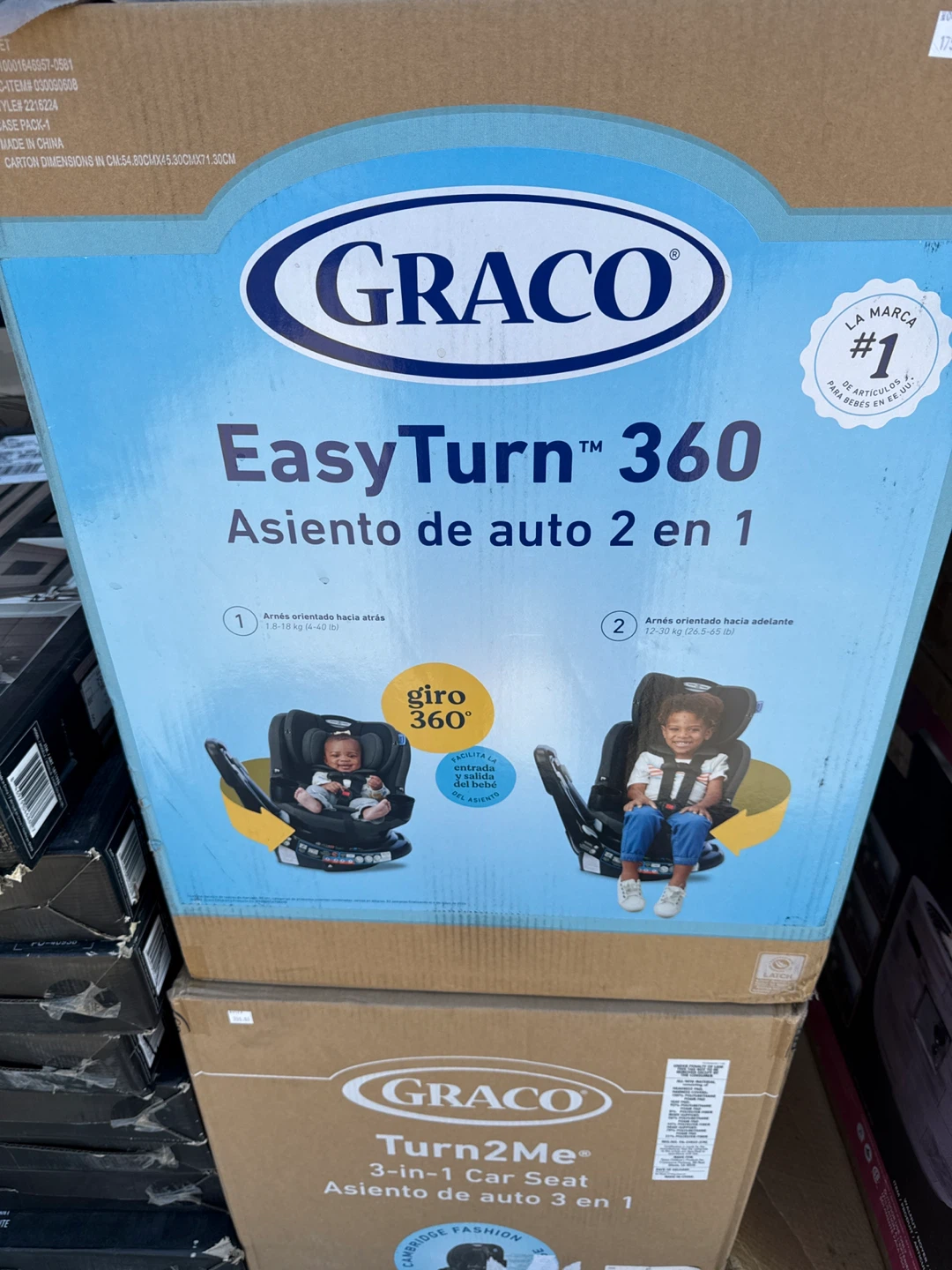 Graco EasyTurn 360 2-in-1 Convertible Car Seat - photo 2