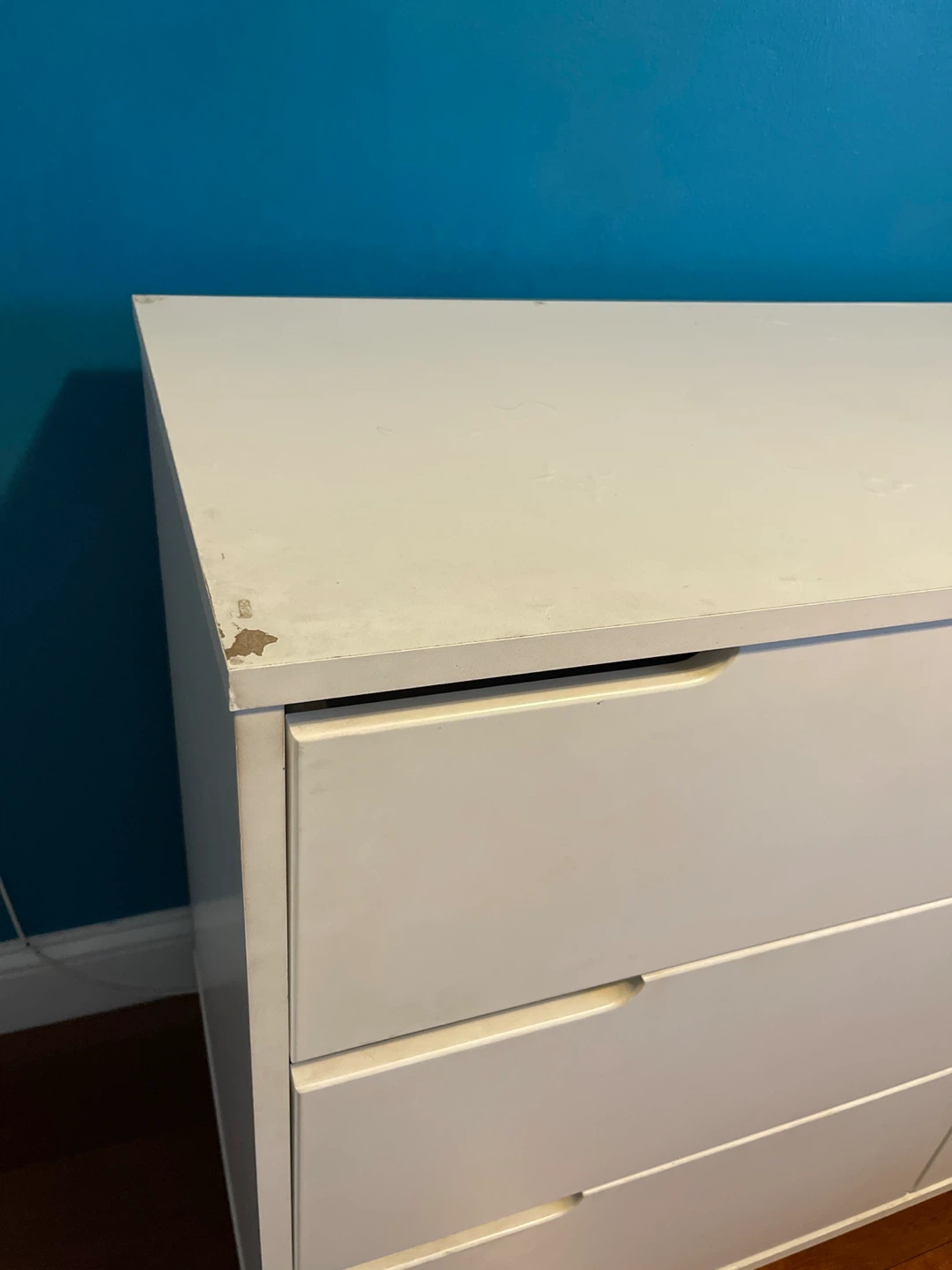 Babyletto White Dresser with Cabinet - photo 2