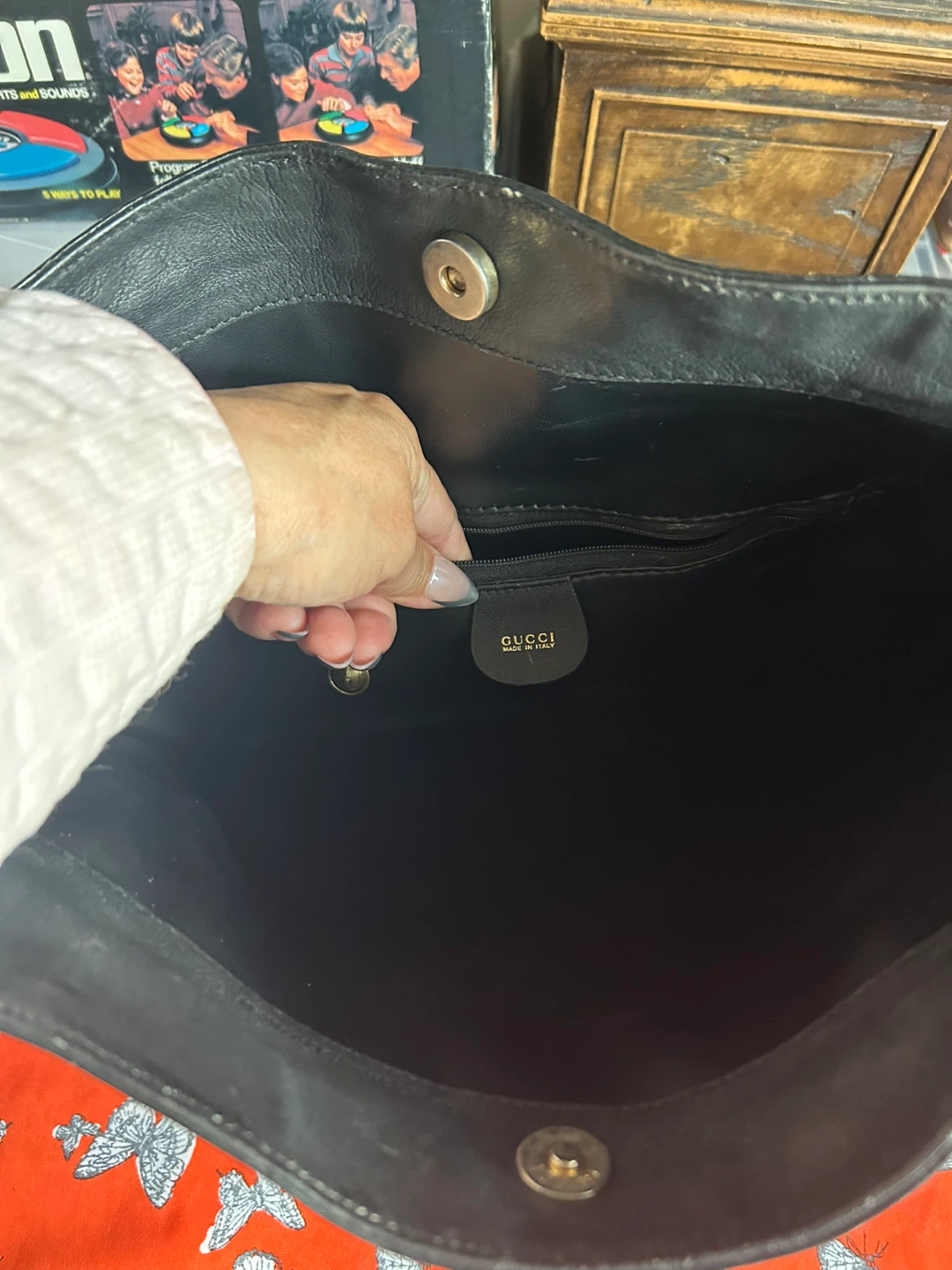 Gucci Black Leather Shoulder Bag - photo 2