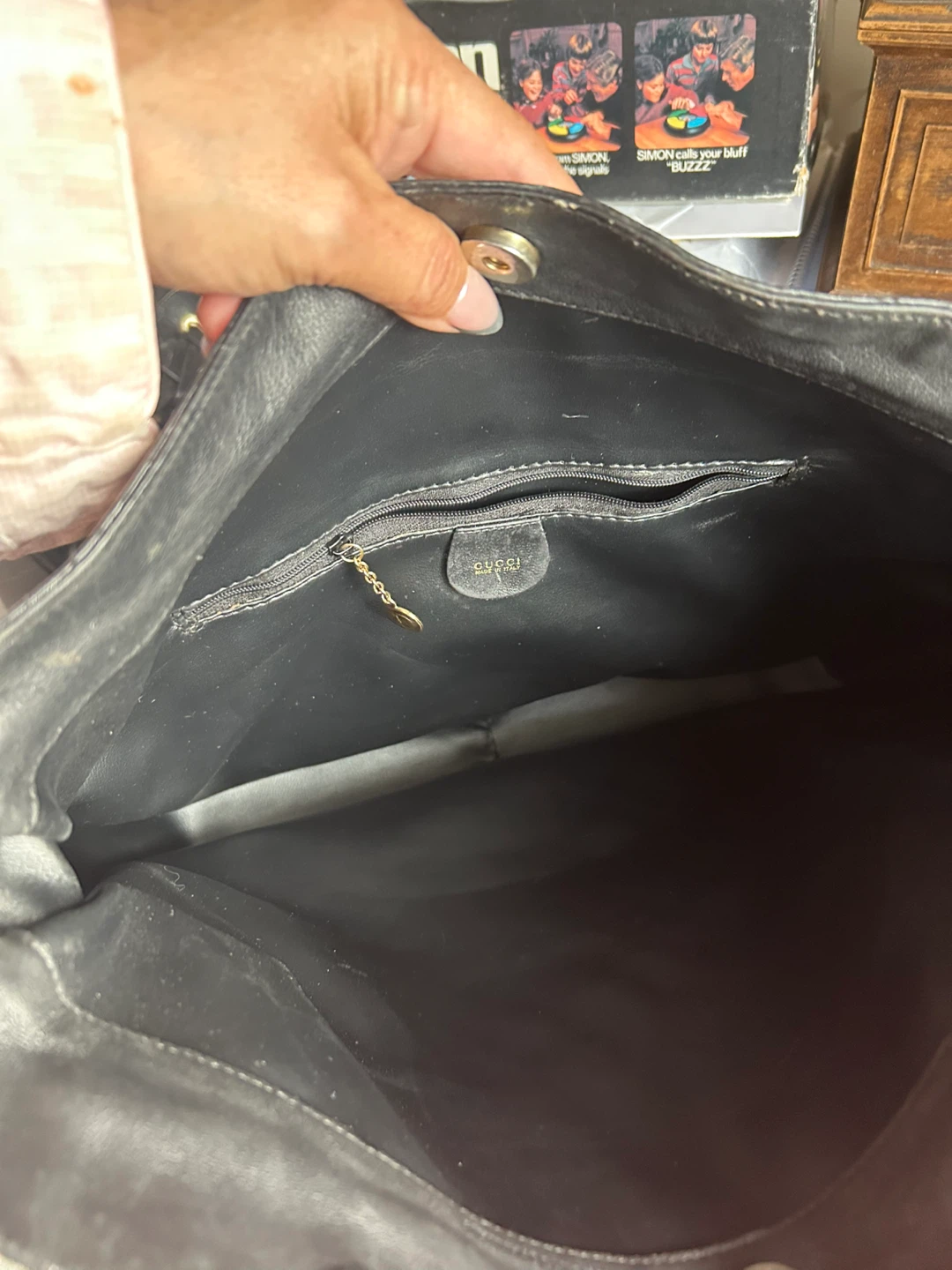 Gucci Black Leather Shoulder Bag - photo 3