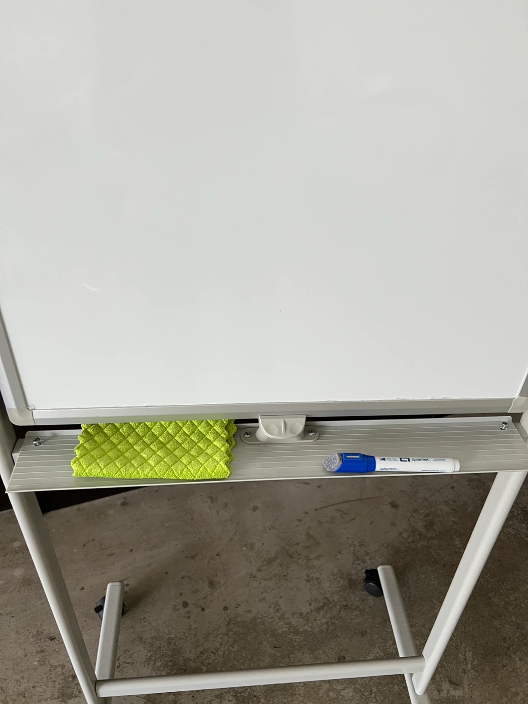 Whiteboard on Wheels with Marker and Eraser - photo 3