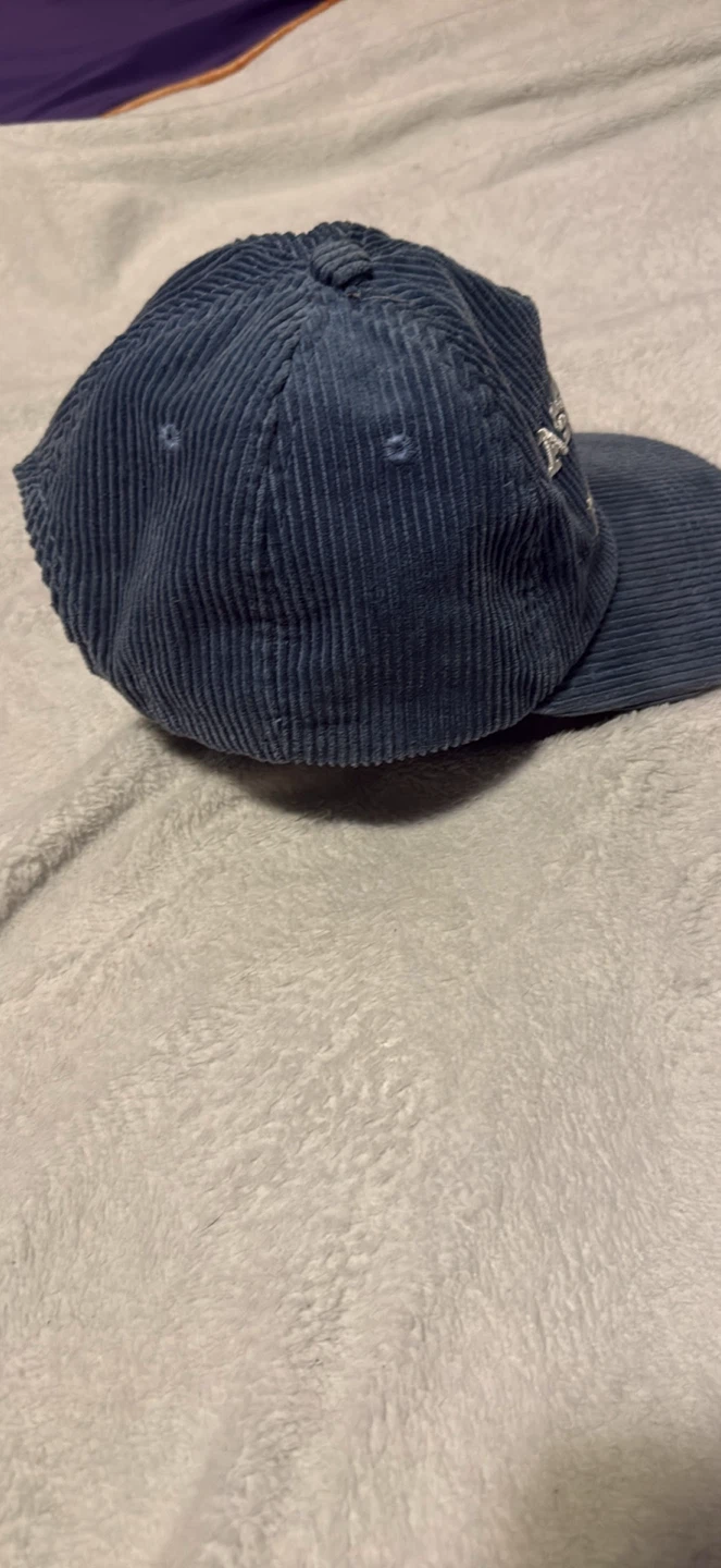 Assholes Live Forevee Blue Corduroy Baseball Cap - photo 4