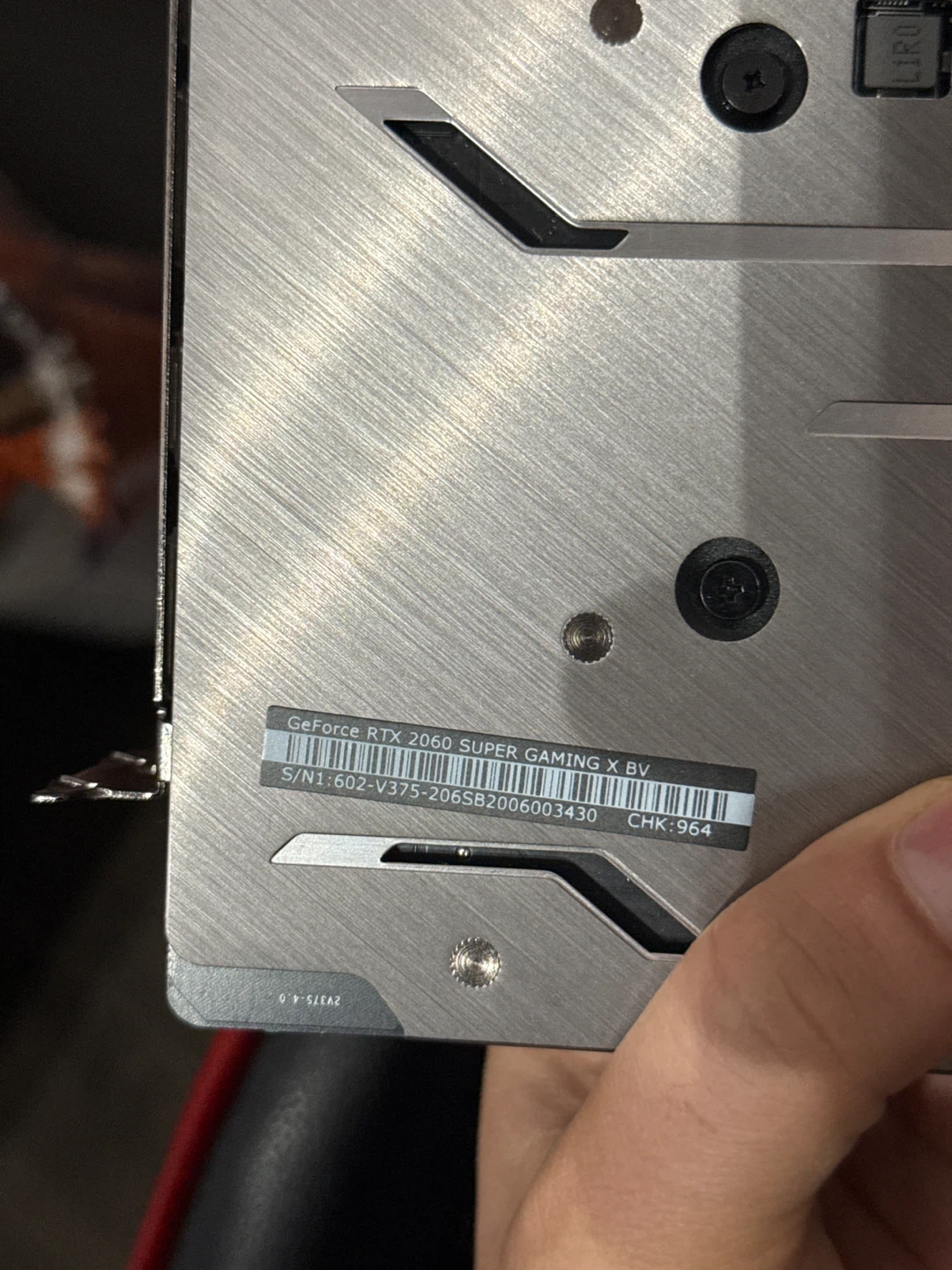 MSI GeForce RTX 2060 SUPER GAMING X 8G Graphics Card - photo 3