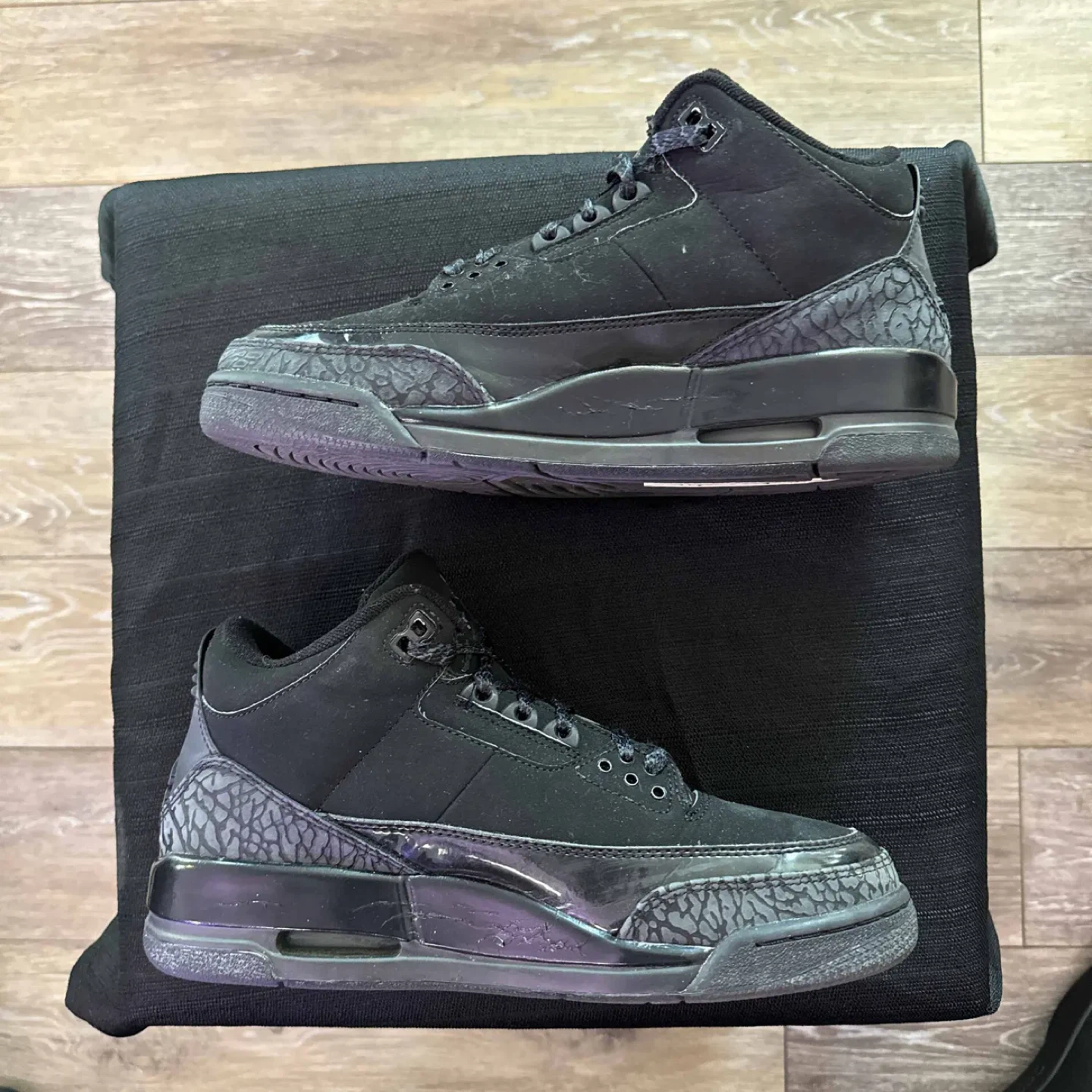 Jordan 3 Black Cats (Size 13) - photo 2