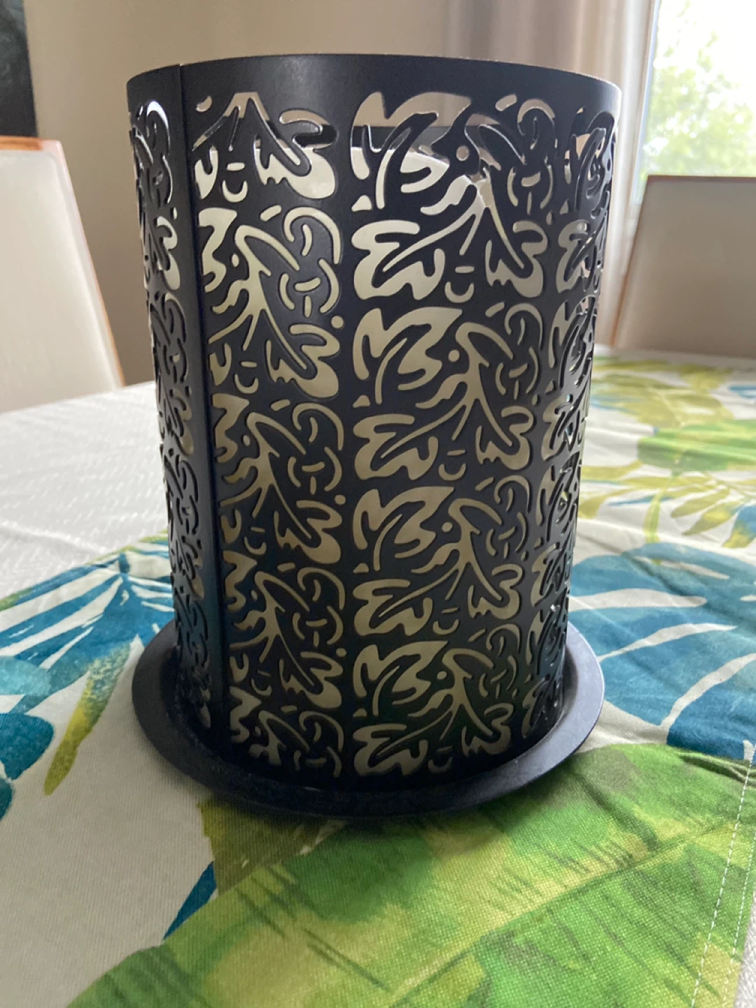 Decorative Metal Lantern/Candle Holder