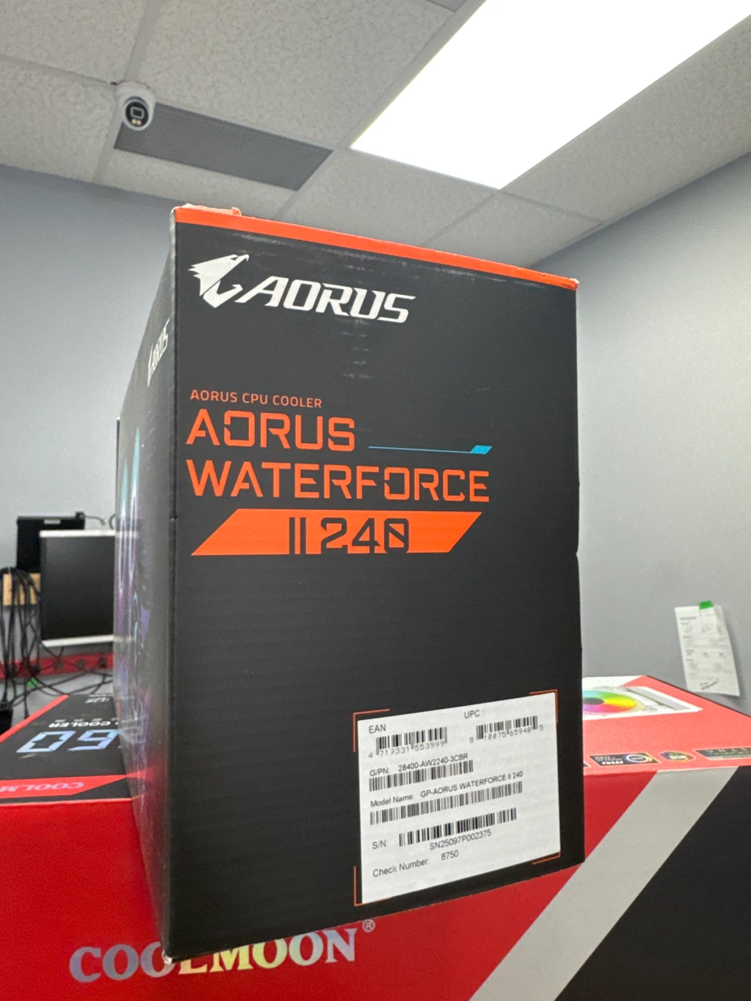 AORUS WATERFORCE II 240 CPU Cooler - photo 2