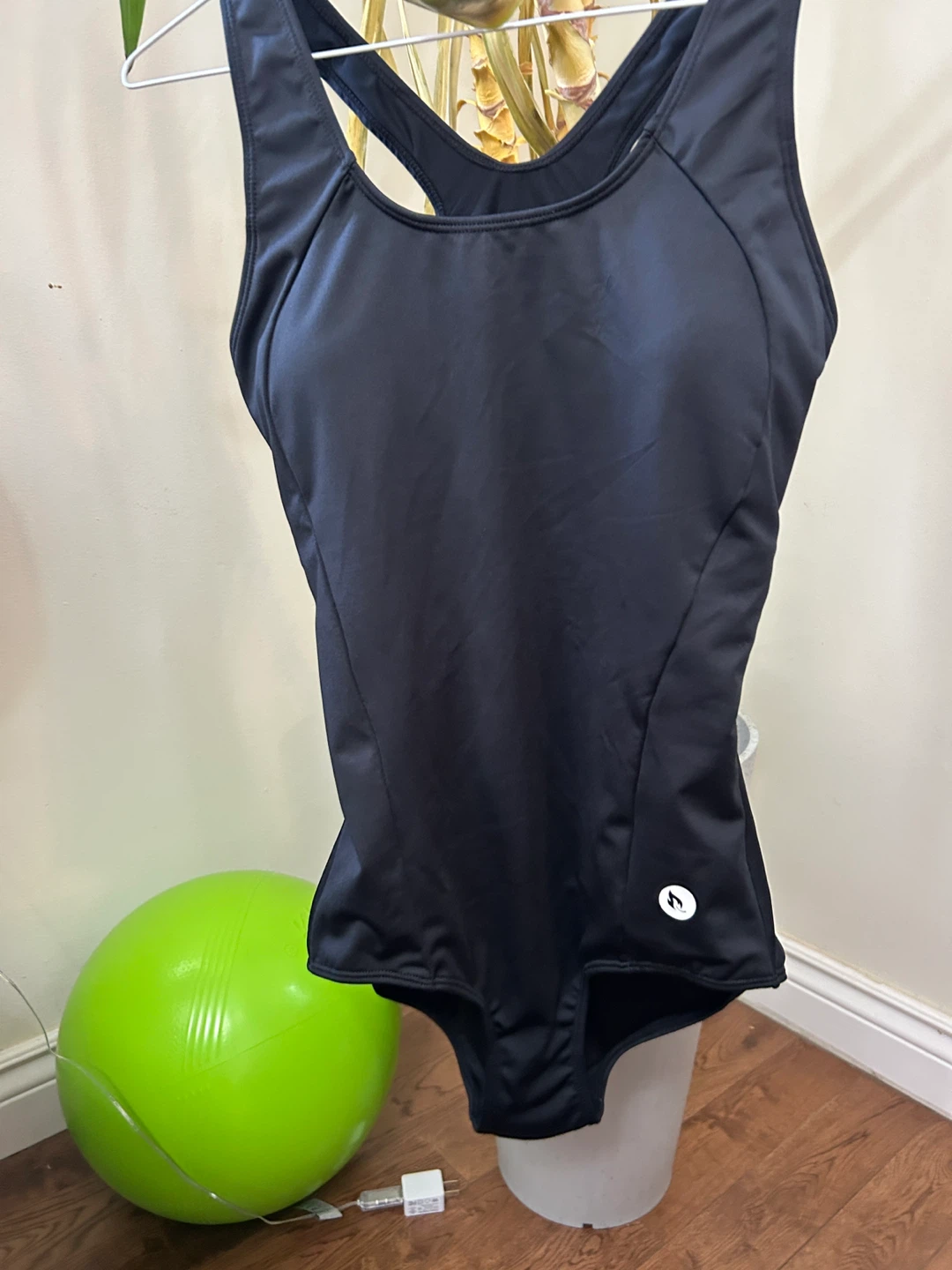 Black Athletic Swimsuit - photo 2