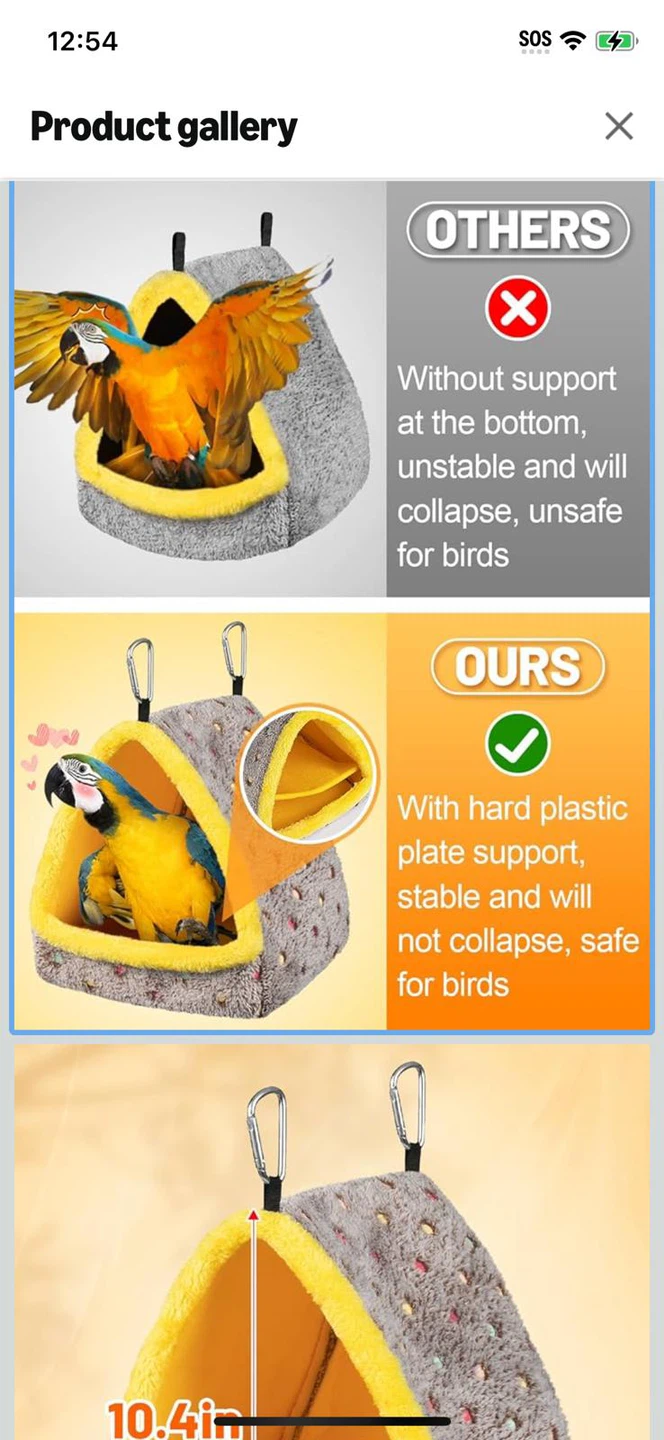 New-Large Bird Nest House Hideaway Hut